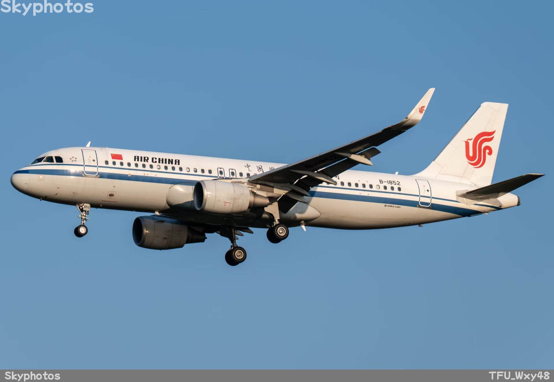 中国国际航空 Airbus A320