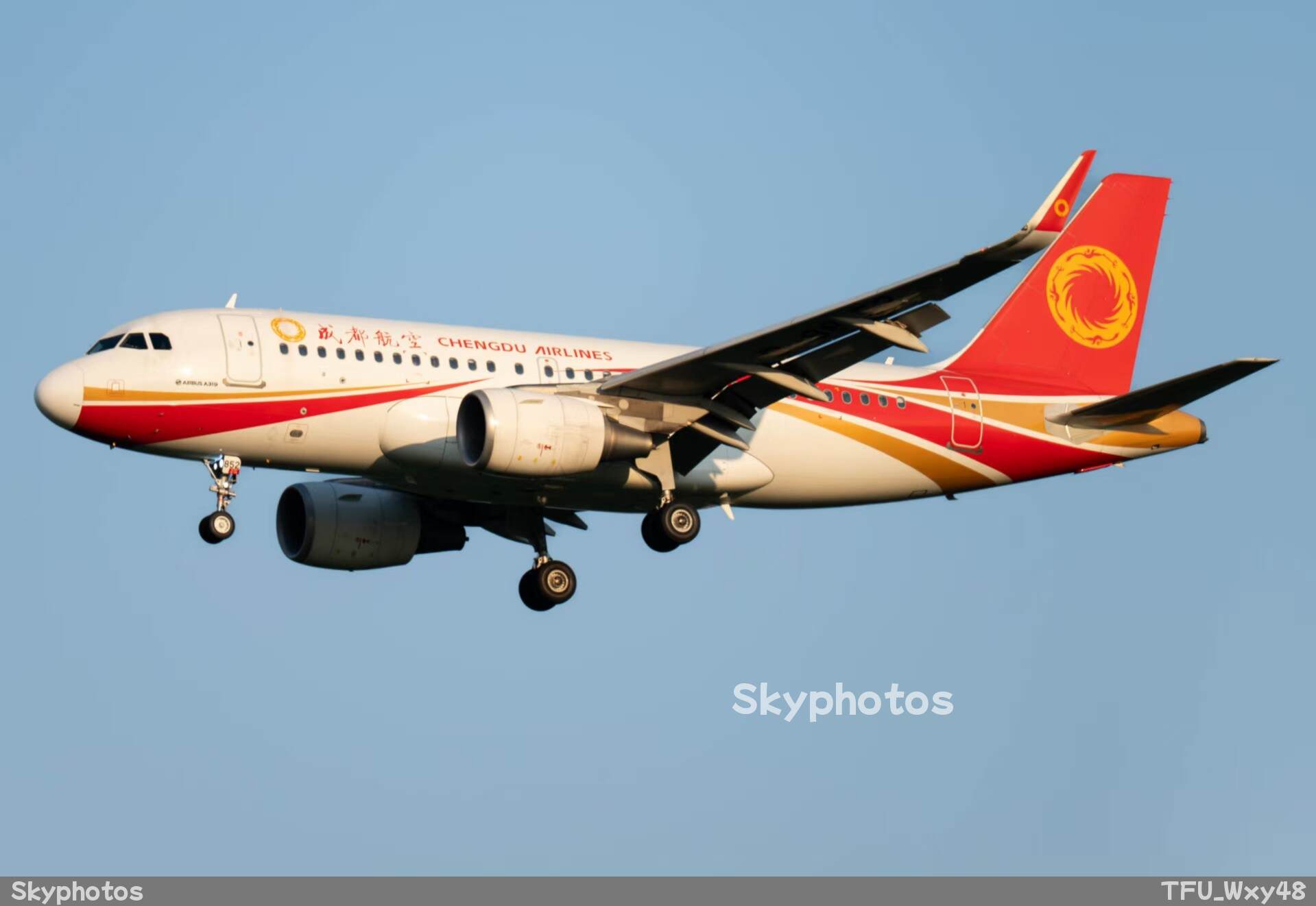 成都航空 Airbus A319