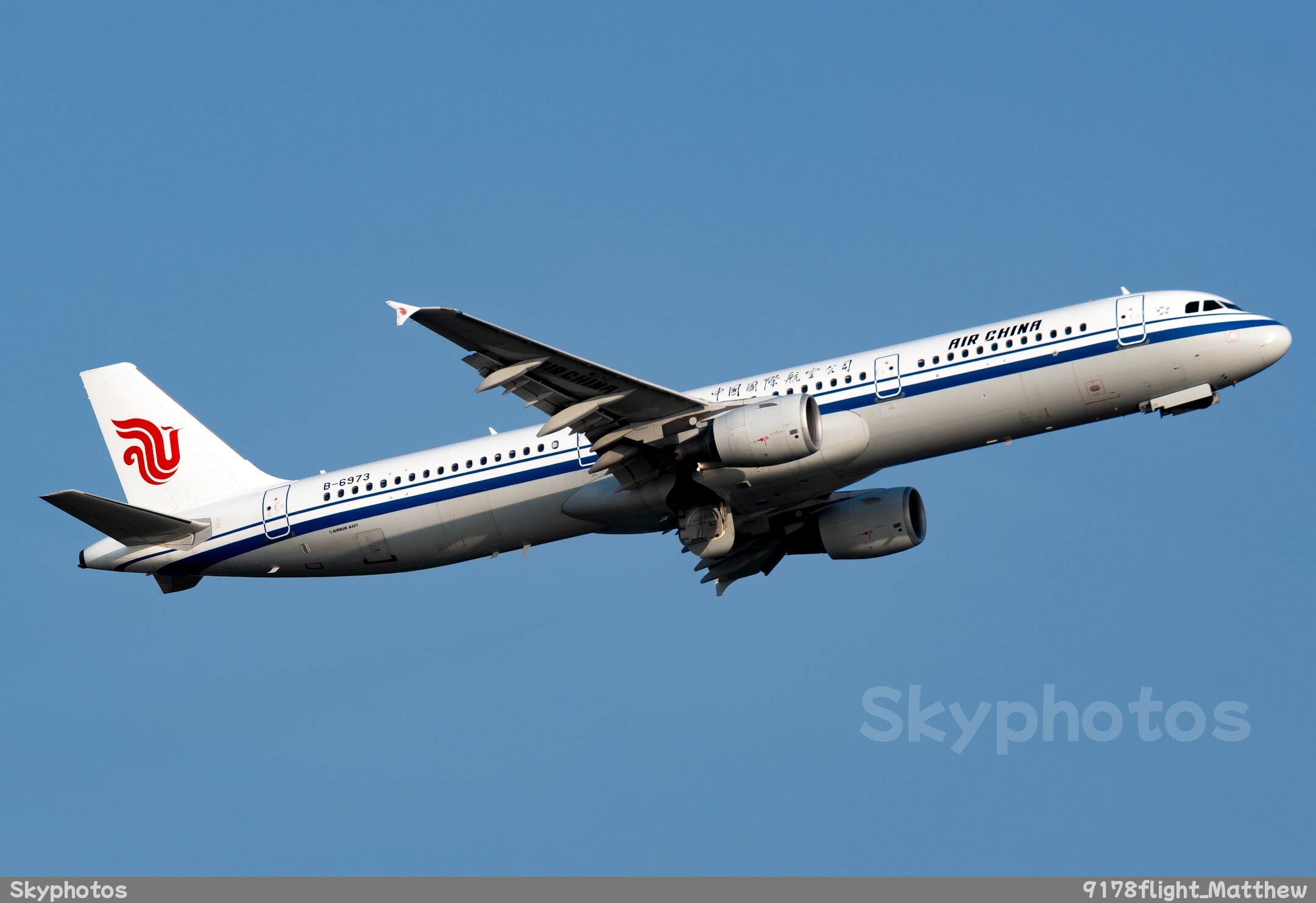 中国国际航空 Airbus A321-213