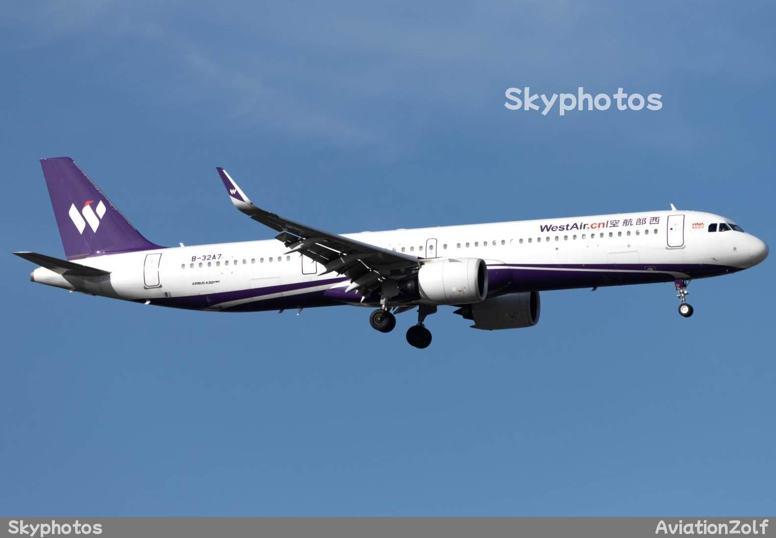 西部航空 Airbus A321-271NX