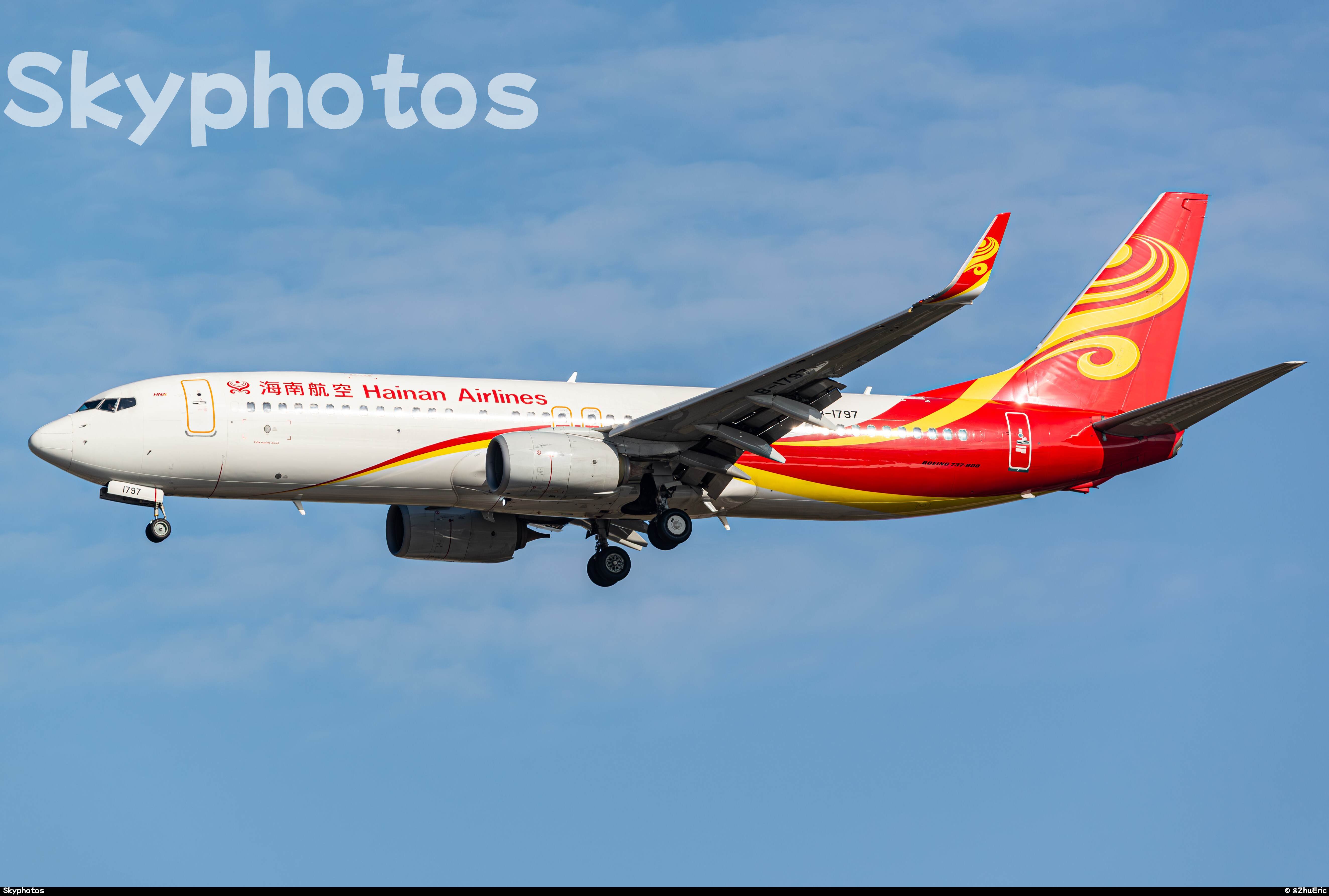 海南航空 B737-84P(WL)