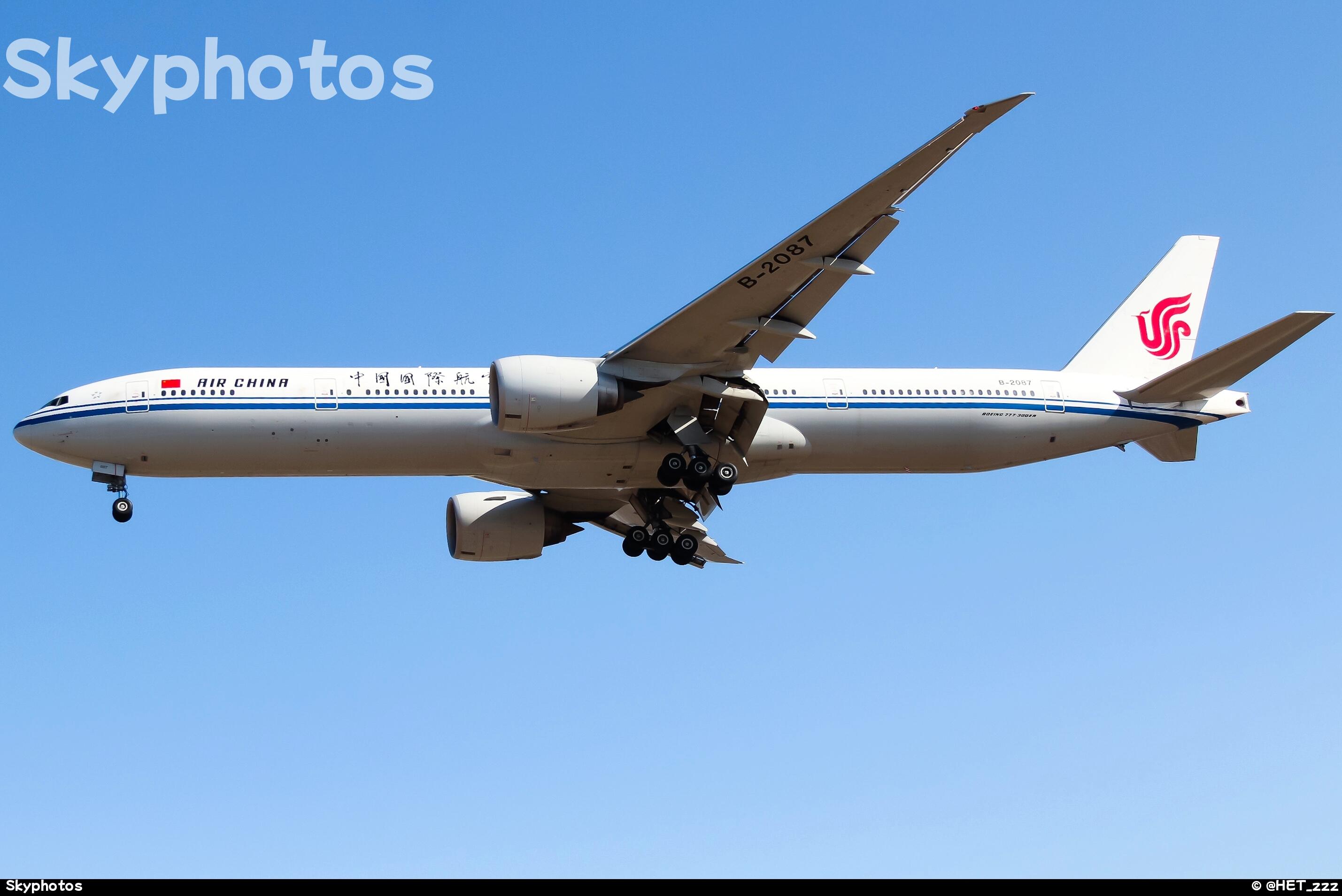 中国国际航空 B777-39L(ER)