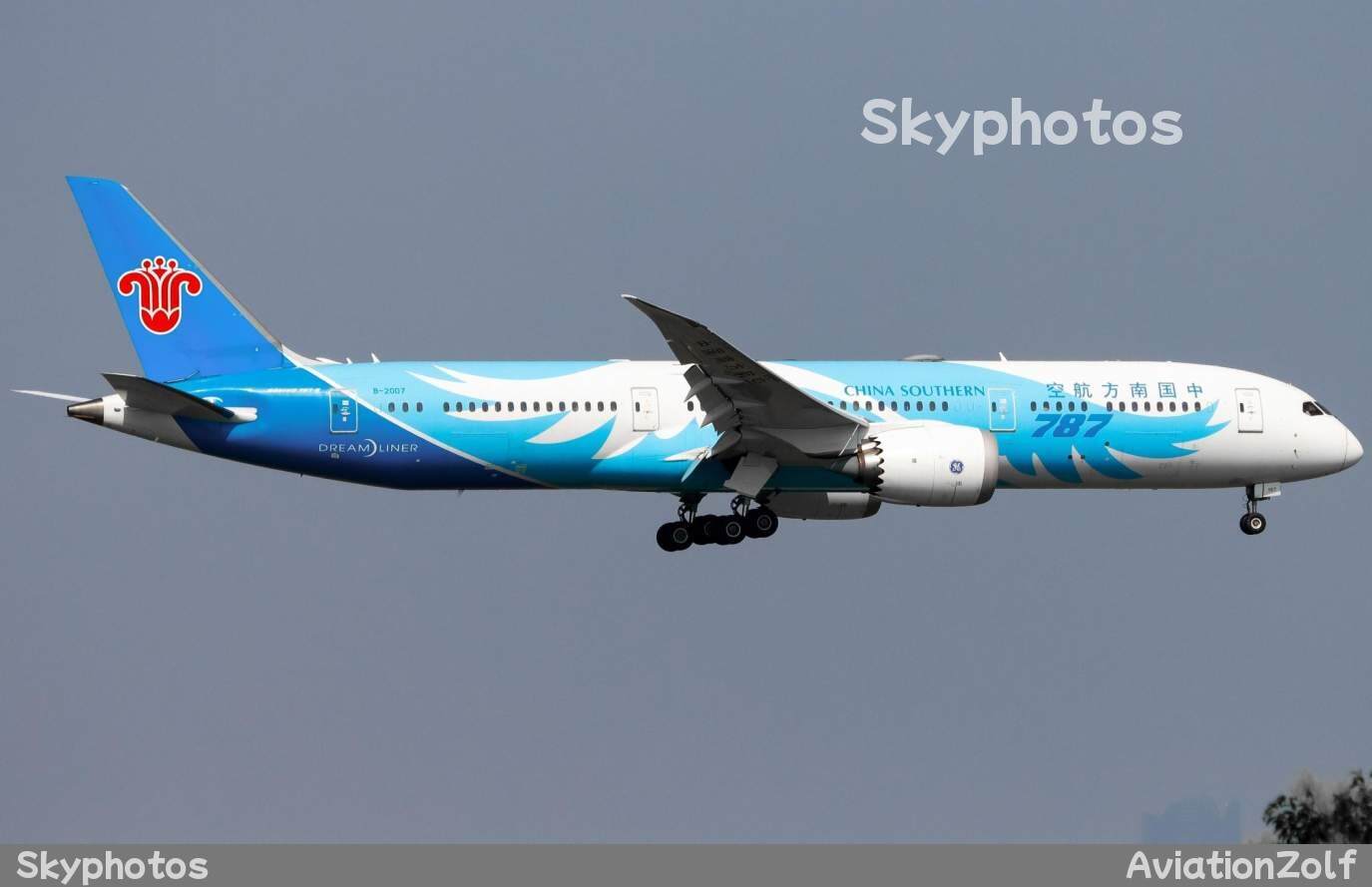 中国南方航空 Boeing 787-9 Dreamliner at SHA