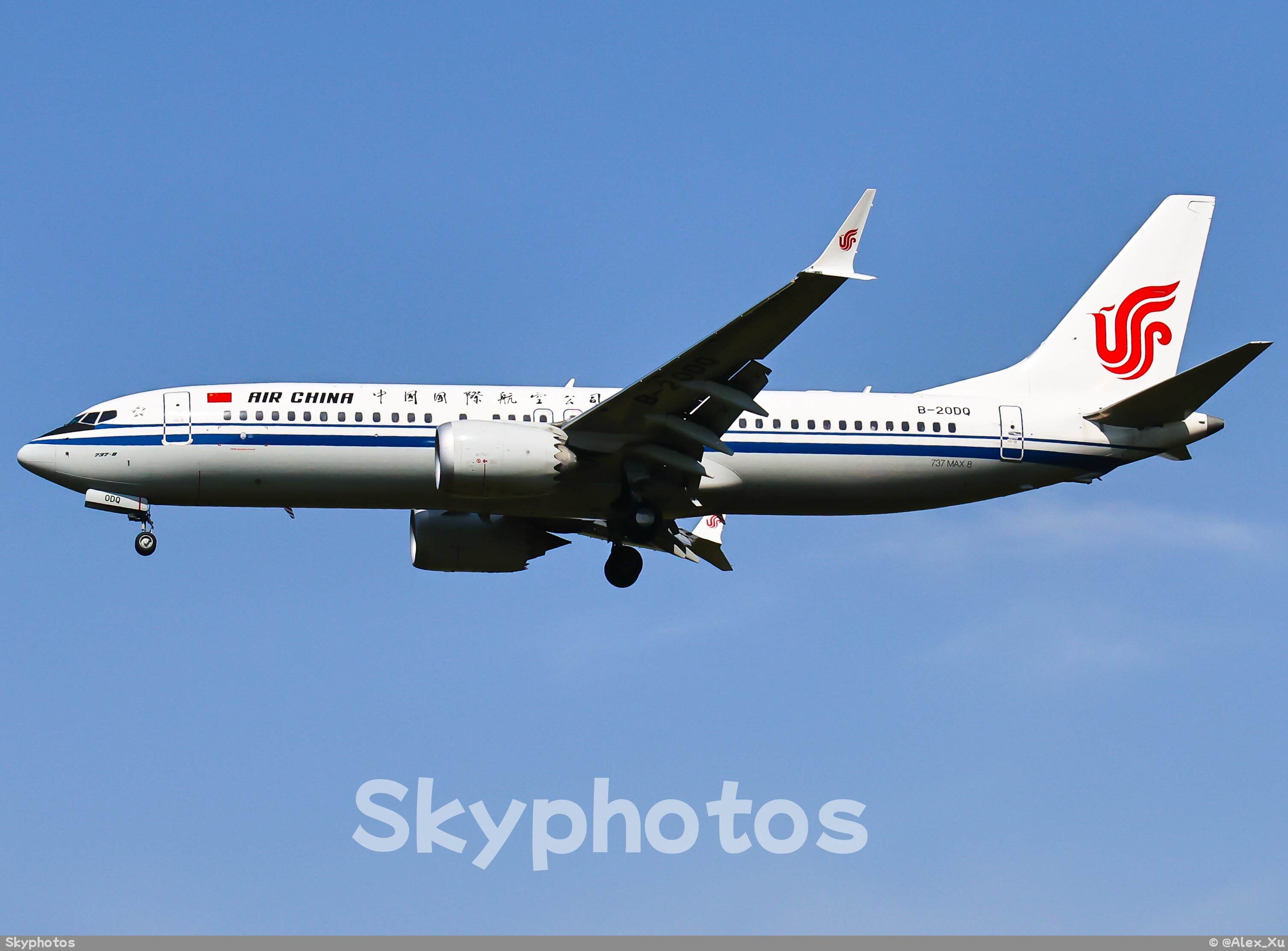 中国国际航空 B737MAX8 at 沈阳桃仙国际机场