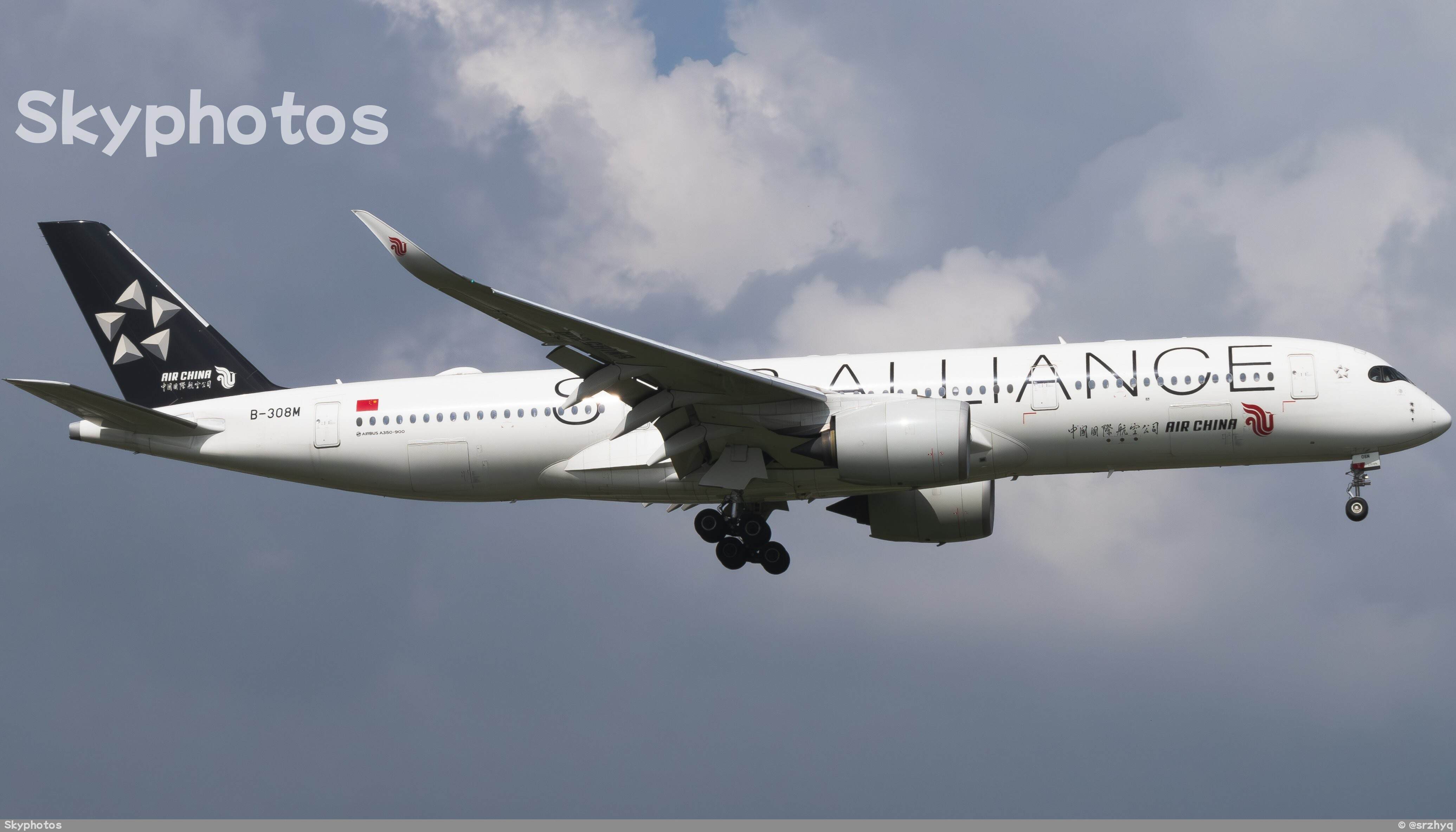 中国国际航空 A350-941 at 重庆江北国际机场