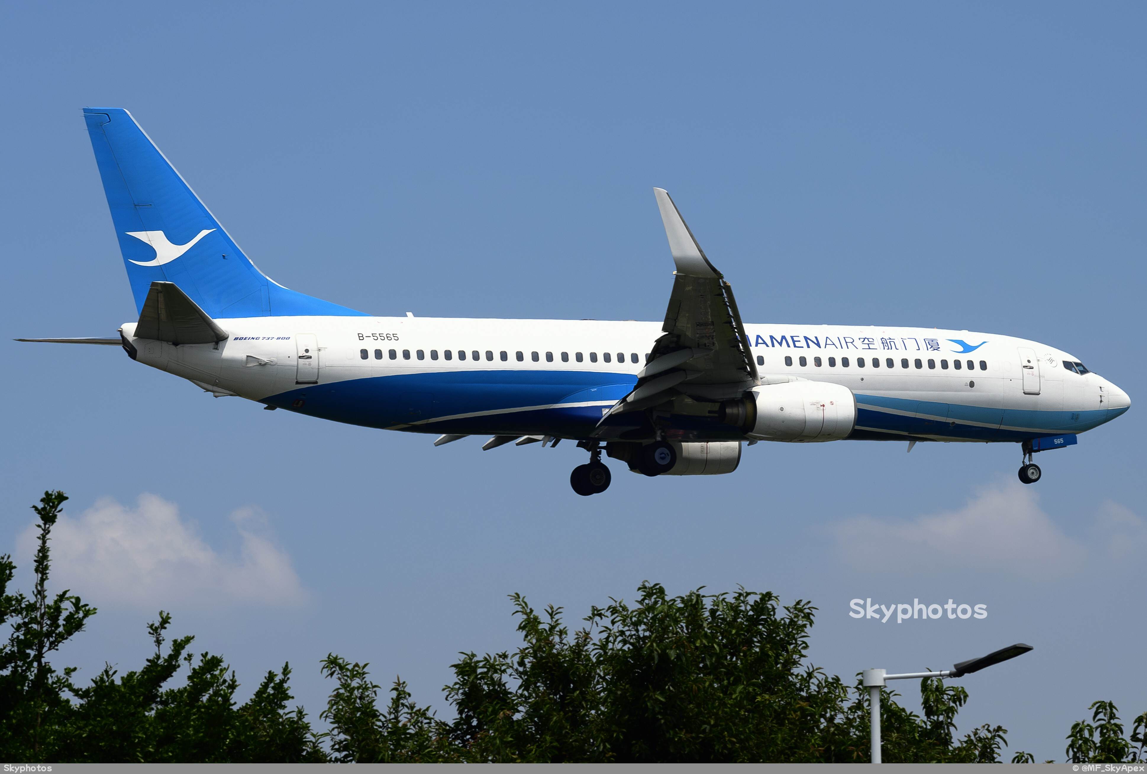 厦门航空 B737-86N(WL)