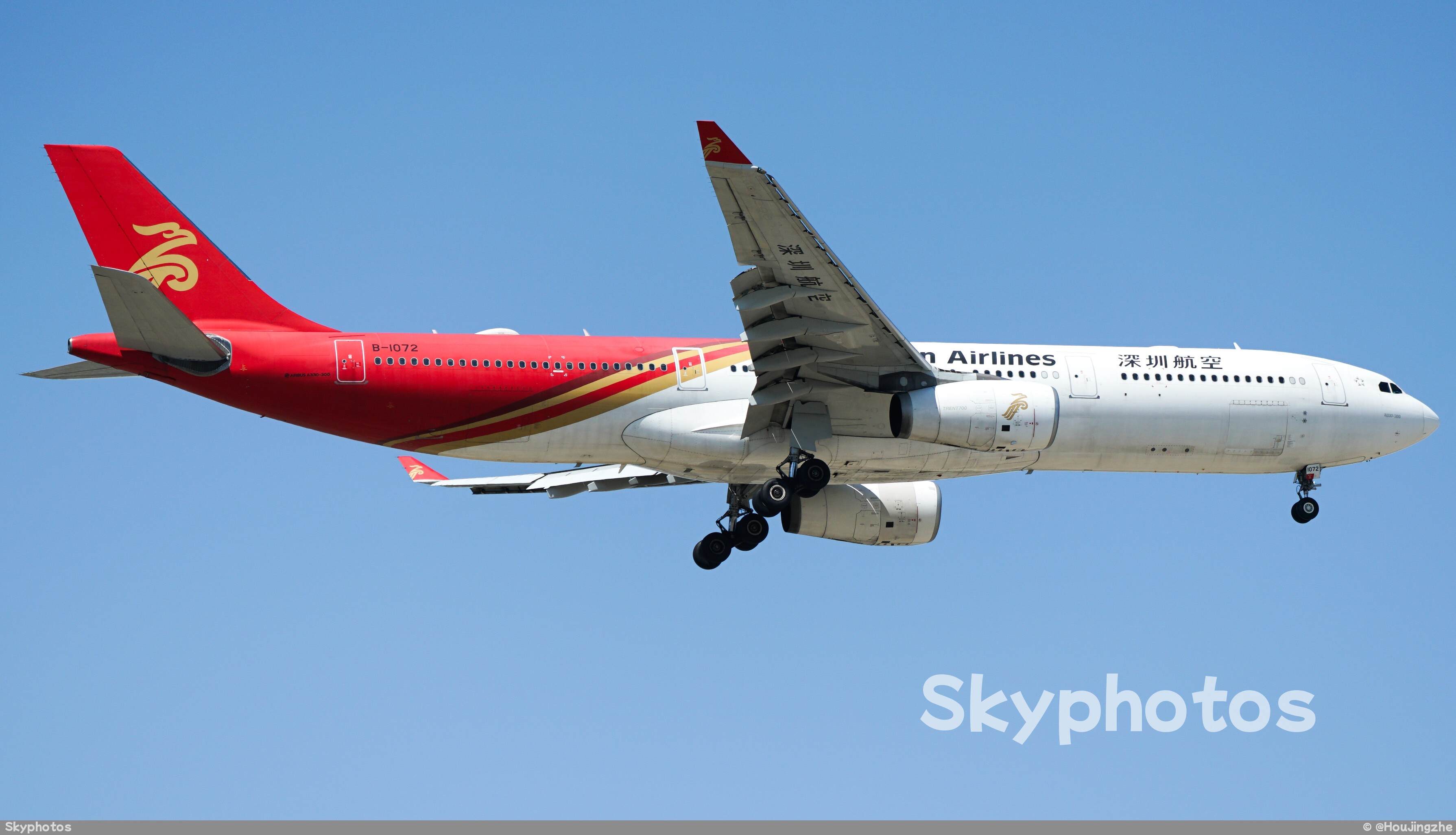 深圳航空 A330-343X