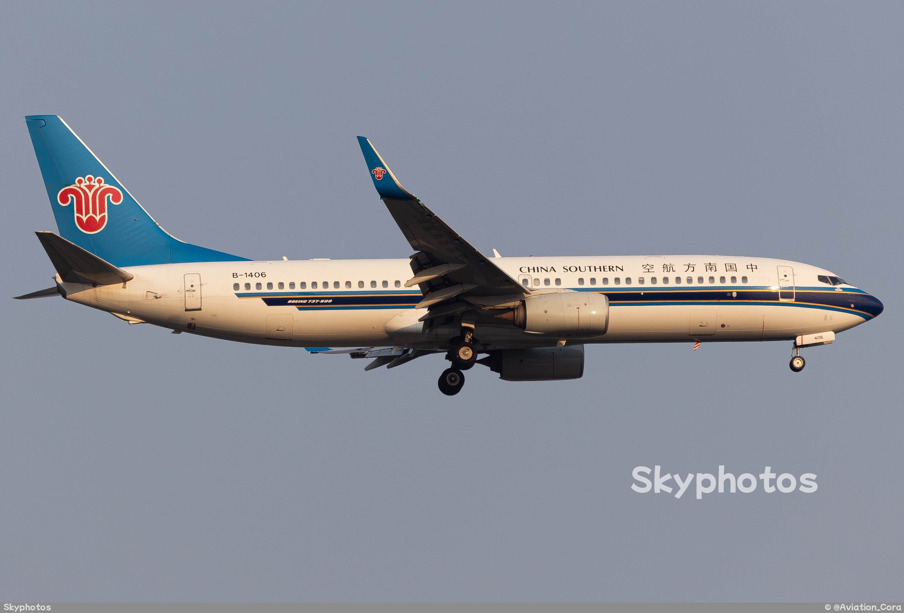 中国南方航空 B737-800(WL)