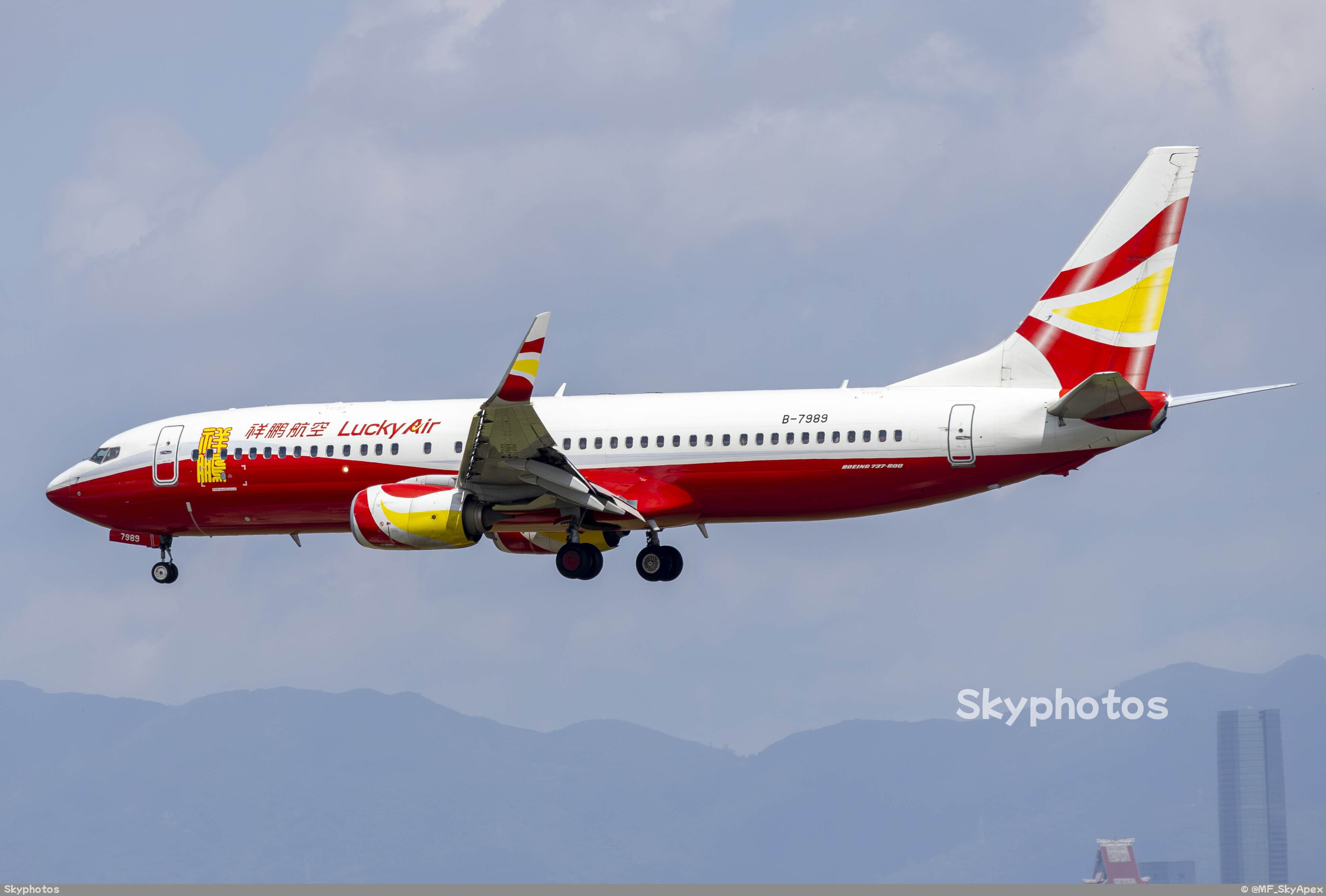 祥鹏航空 B737-84P(WL)