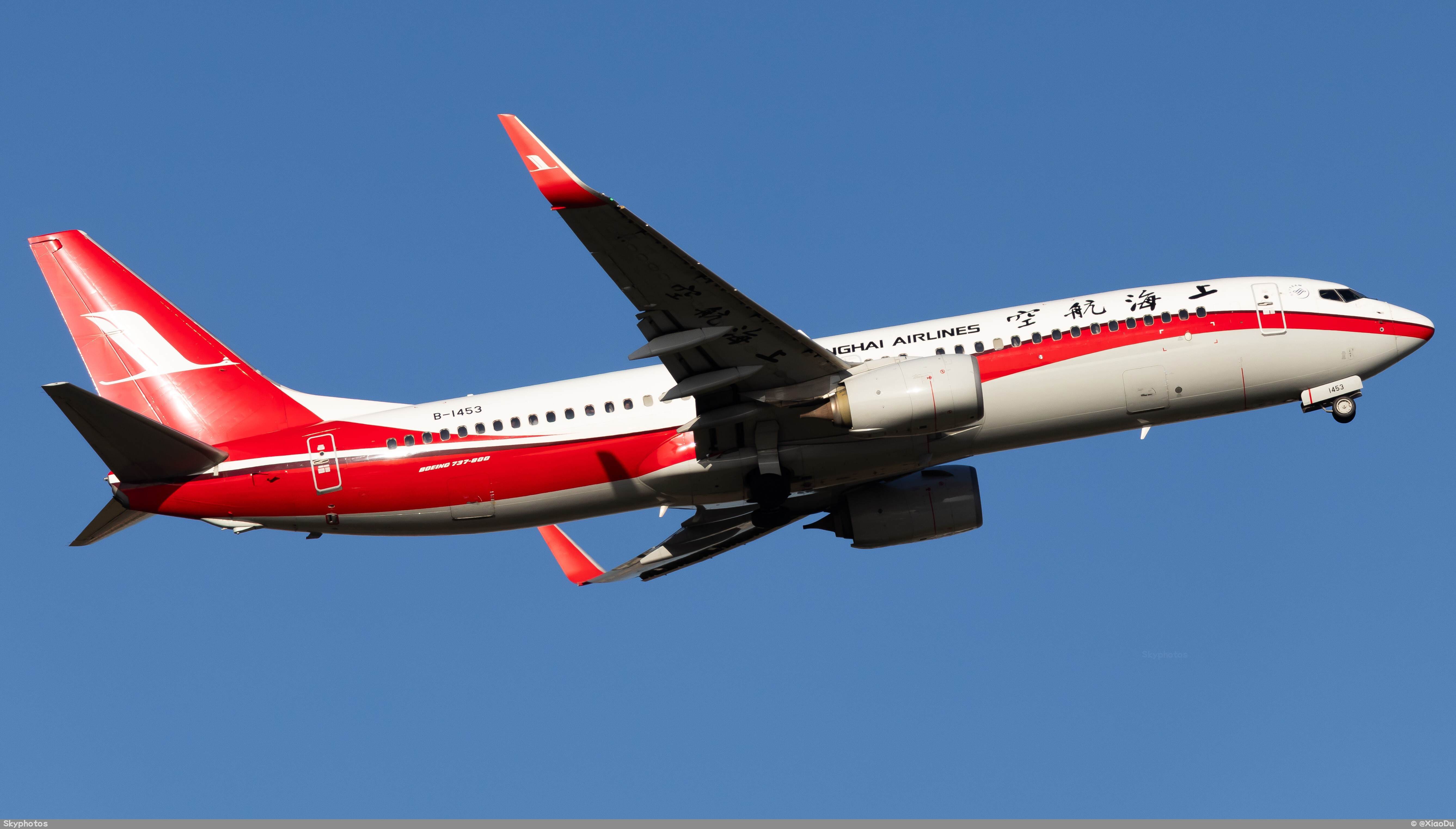 上海航空 B737-800(WL)