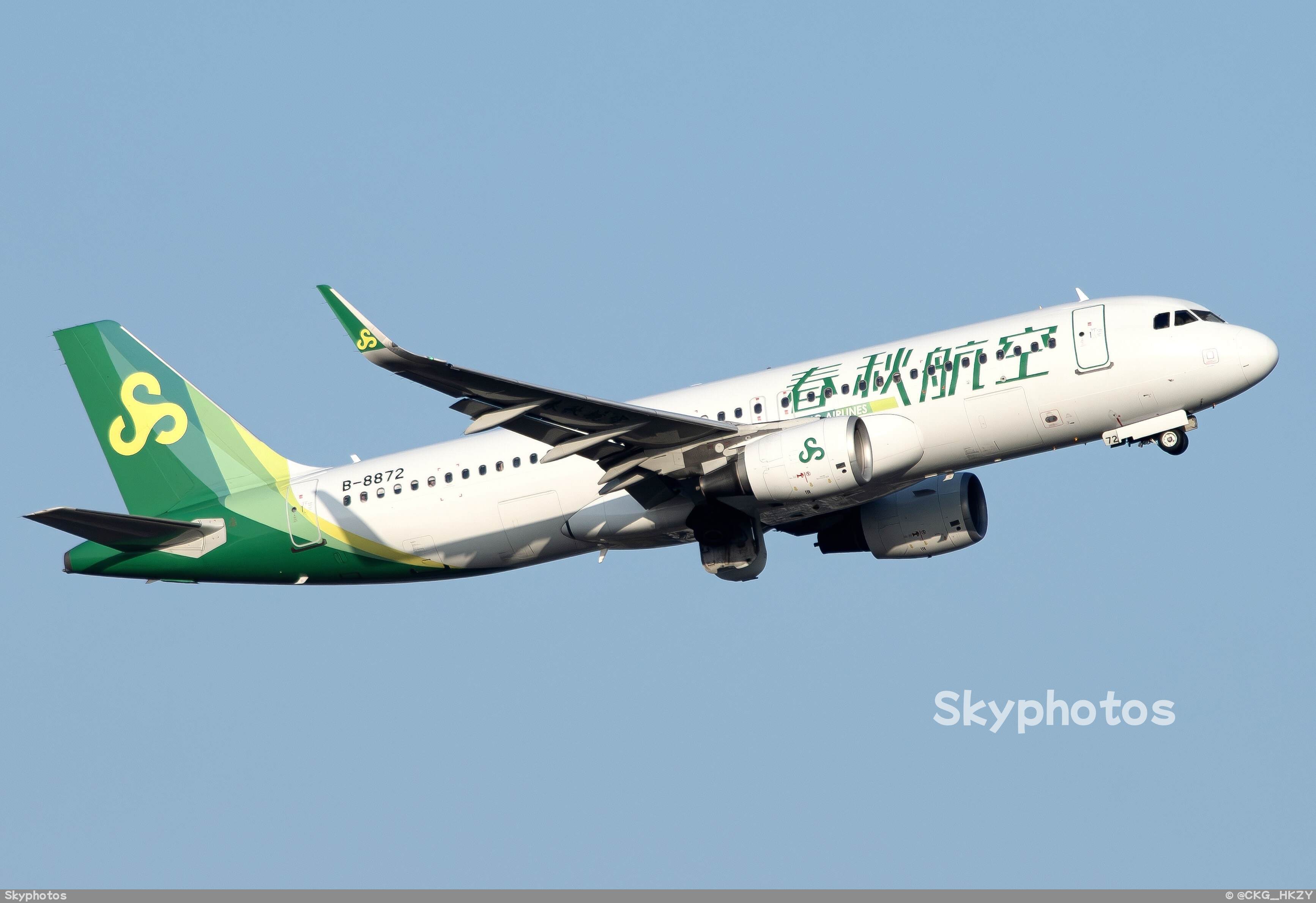 春秋航空 A320-214(SL)