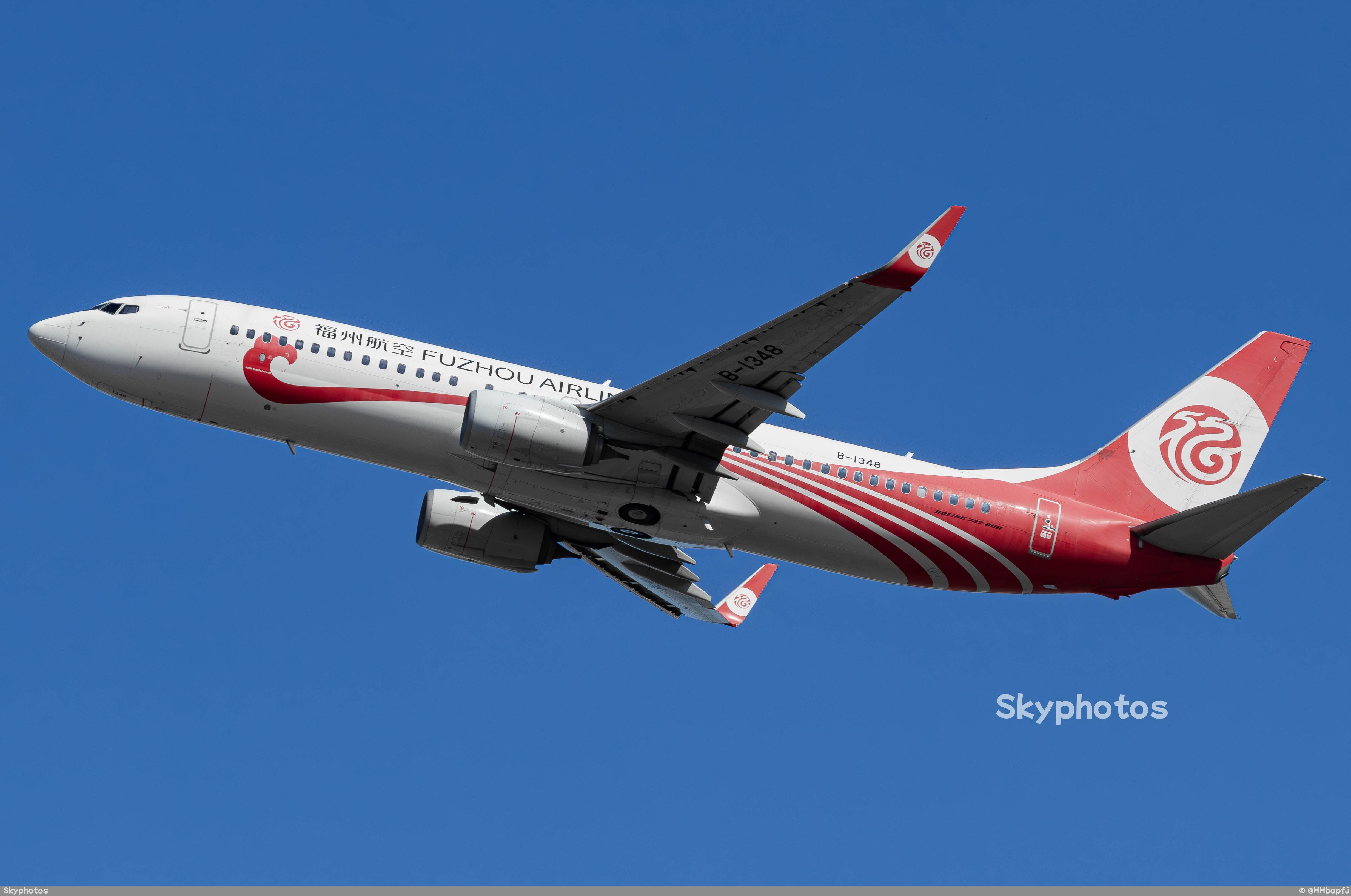 福州航空 B737-800(WL)