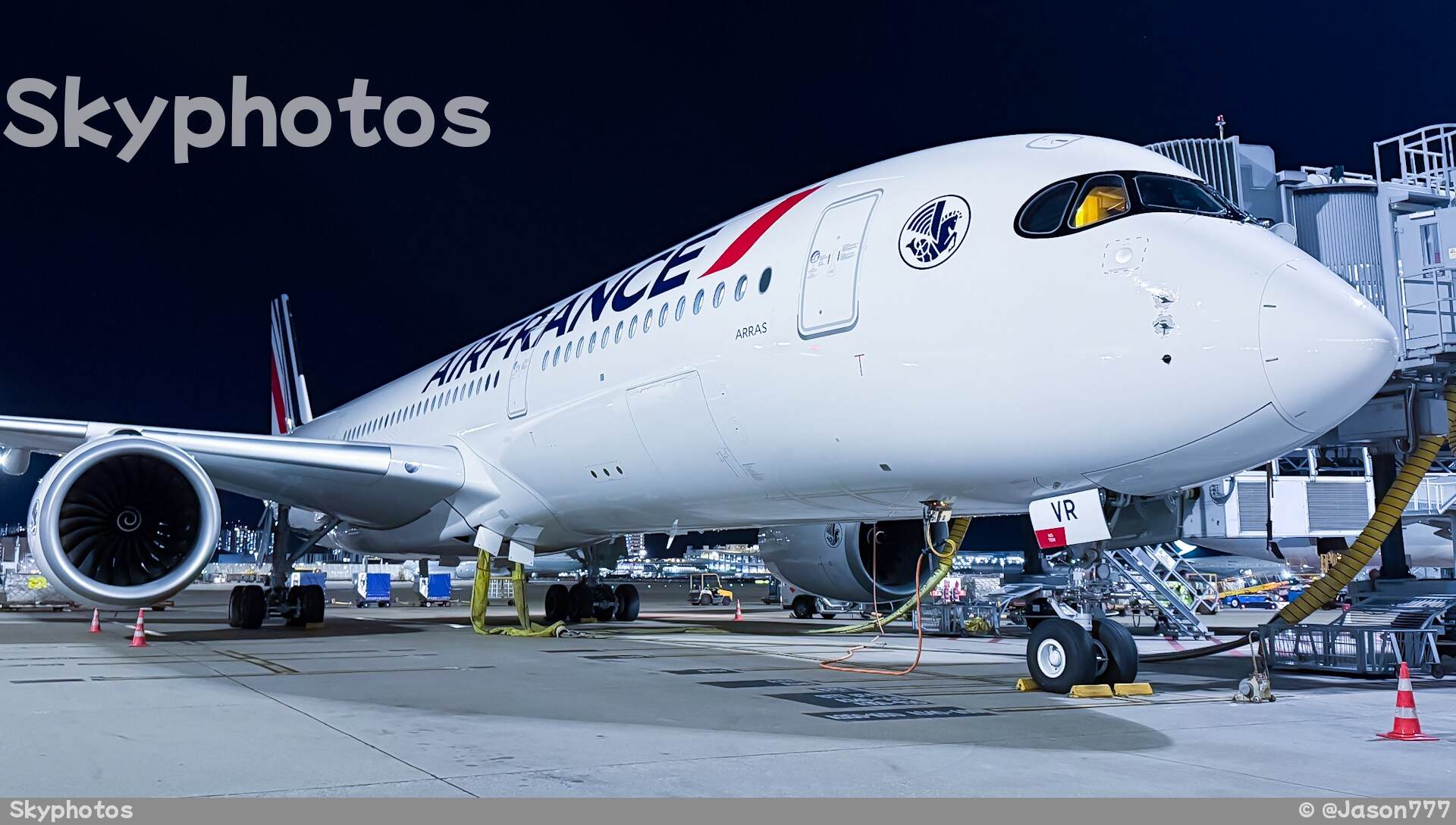 法国航空 A350-941 at 香港国际机场