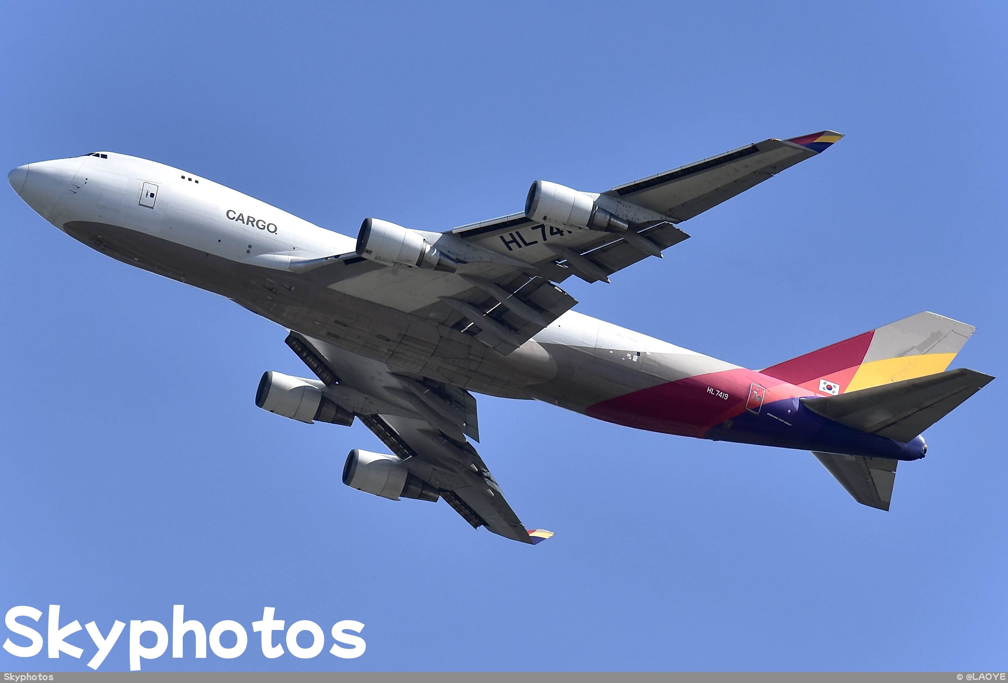 韩亚货运航空 Boeing 747-400F