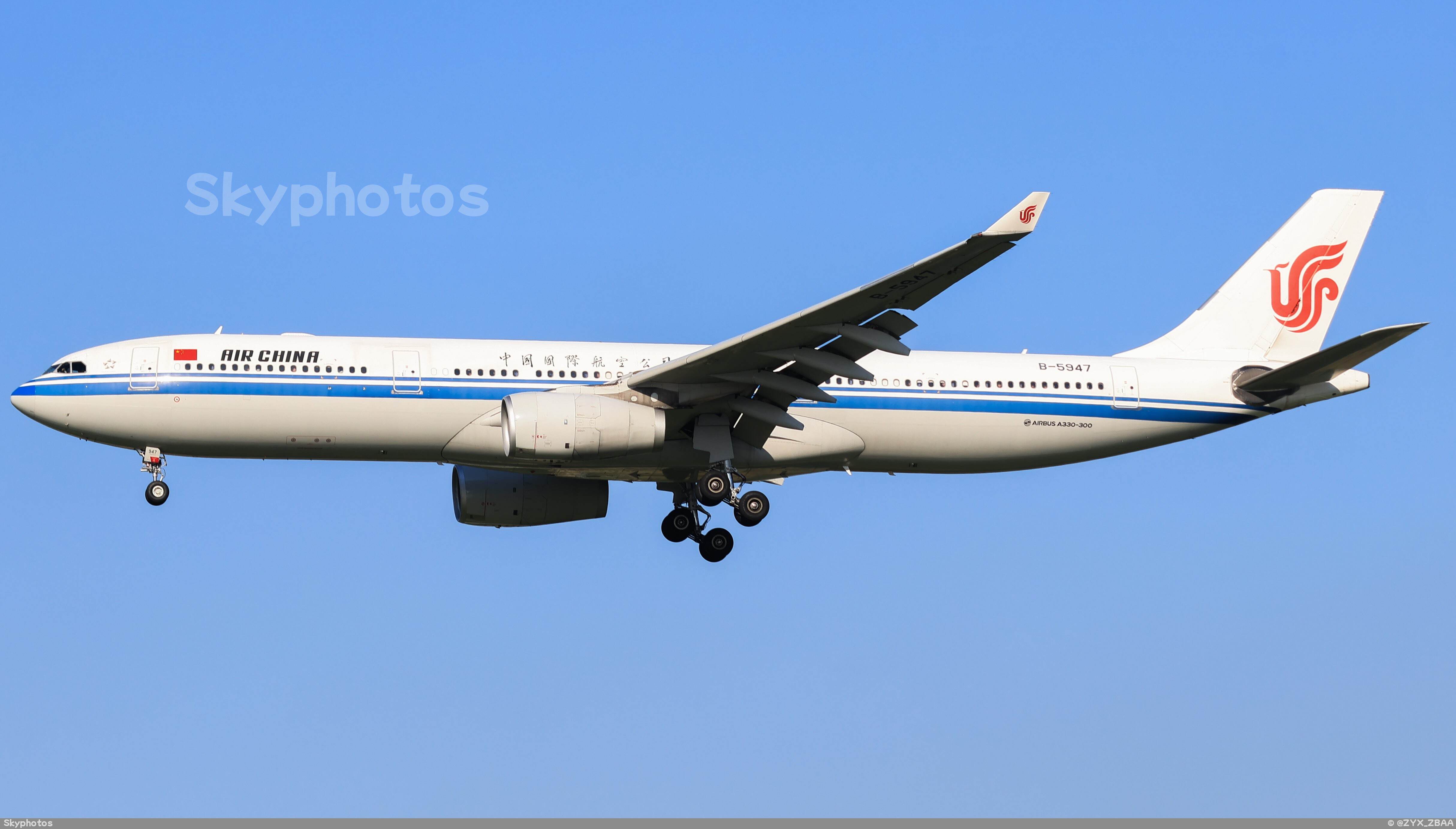 中国国际航空 A330-343X
