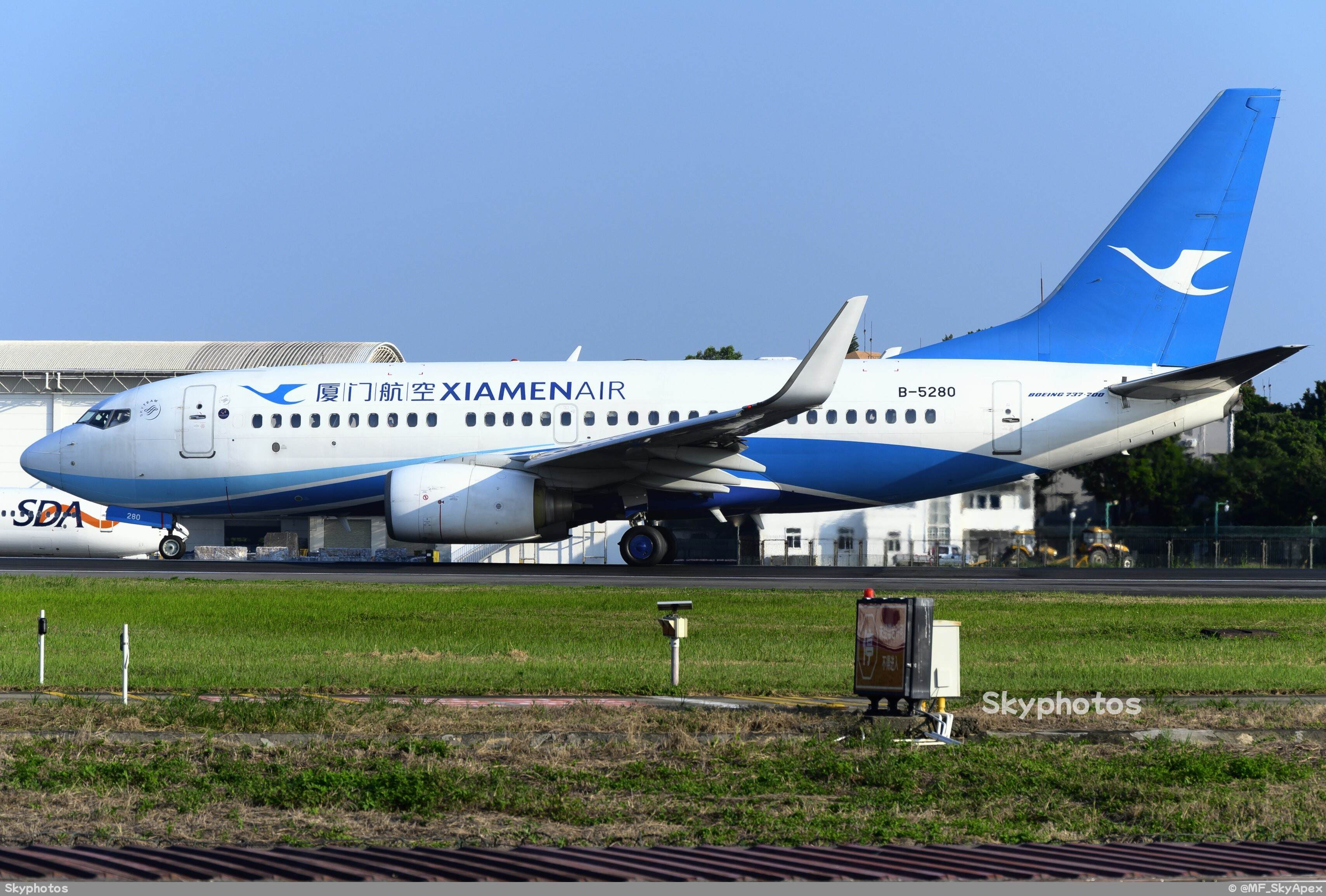 厦门航空 B737-75C（WL）