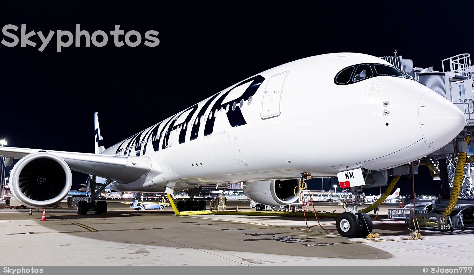芬兰航空 A350-941 at 香港国际机场