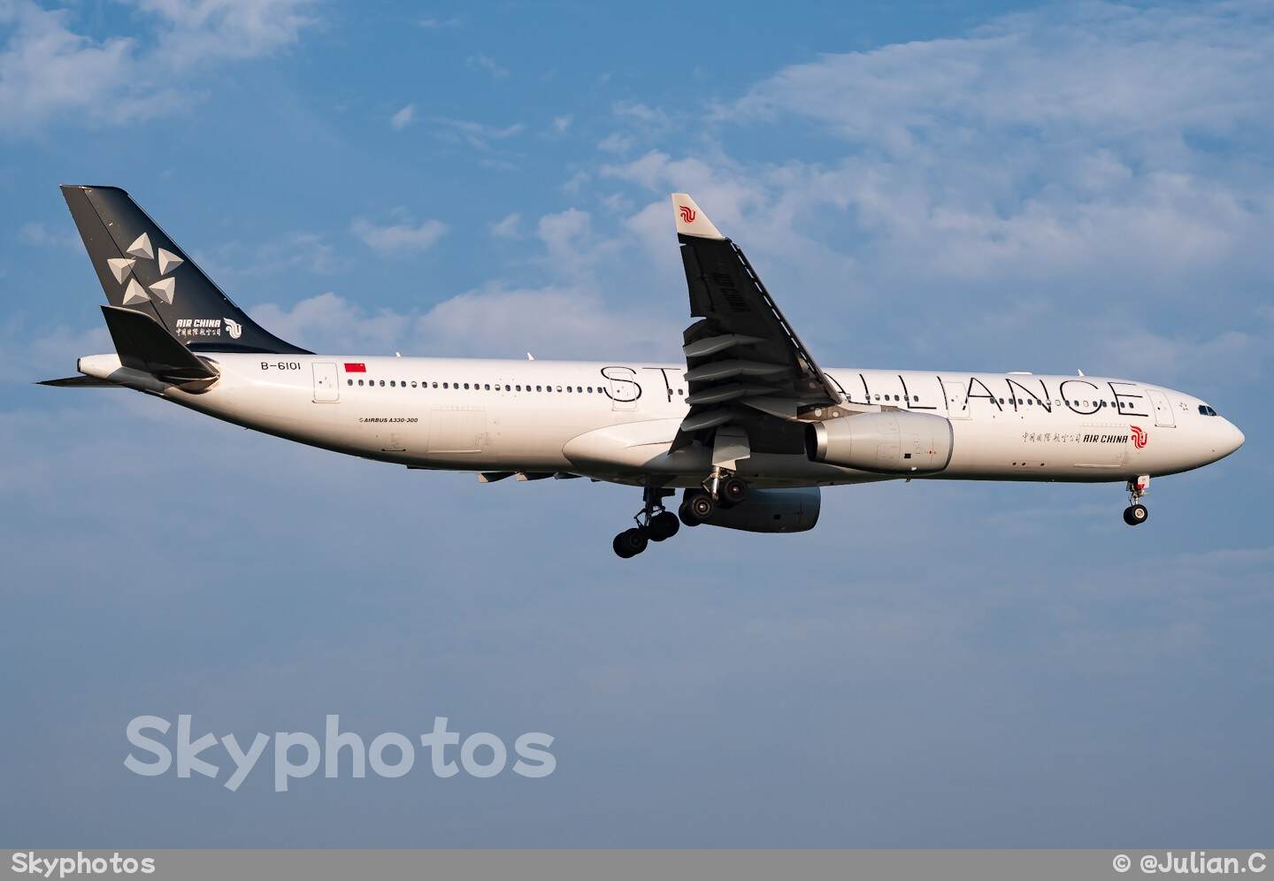 中国国际航空 A330-343X