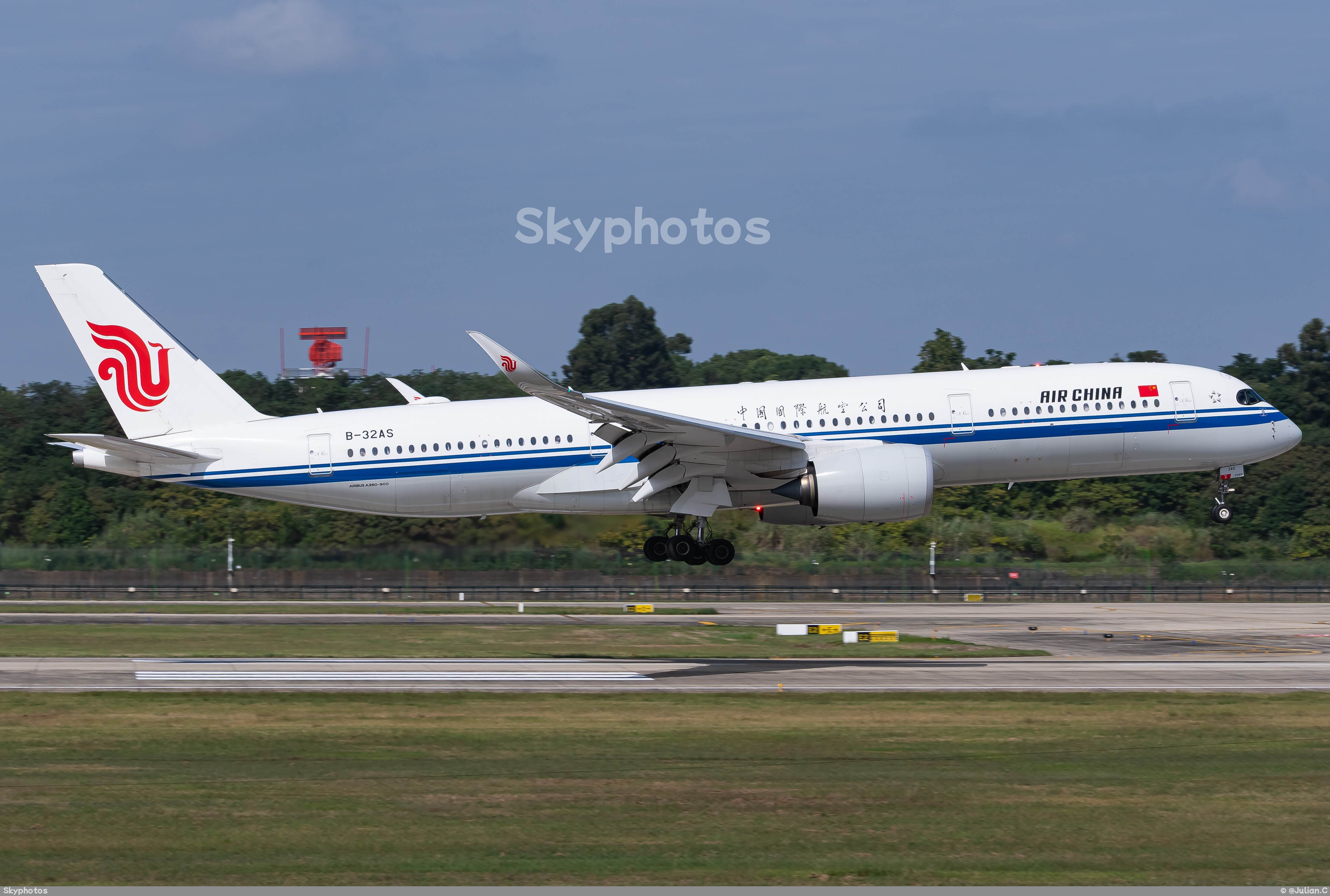 中国国际航空 A350-941 at 成都双流国际机场