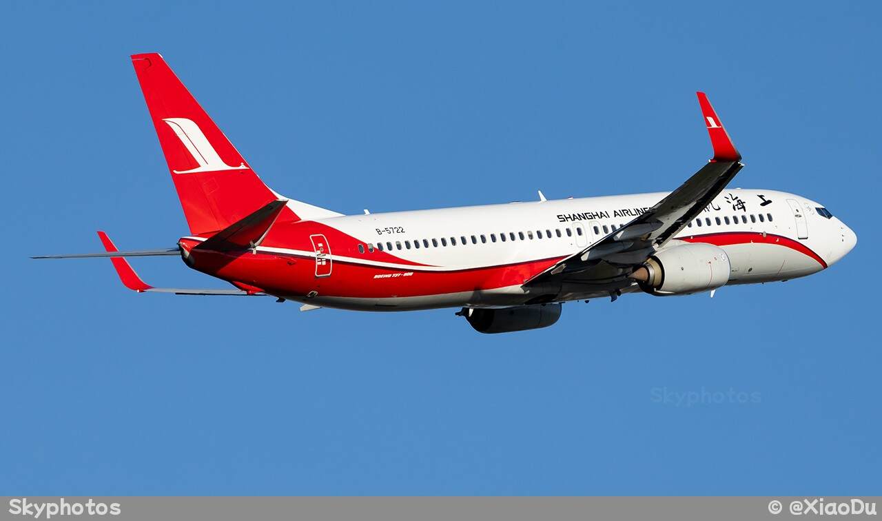 上海航空 B737-89P(WL)