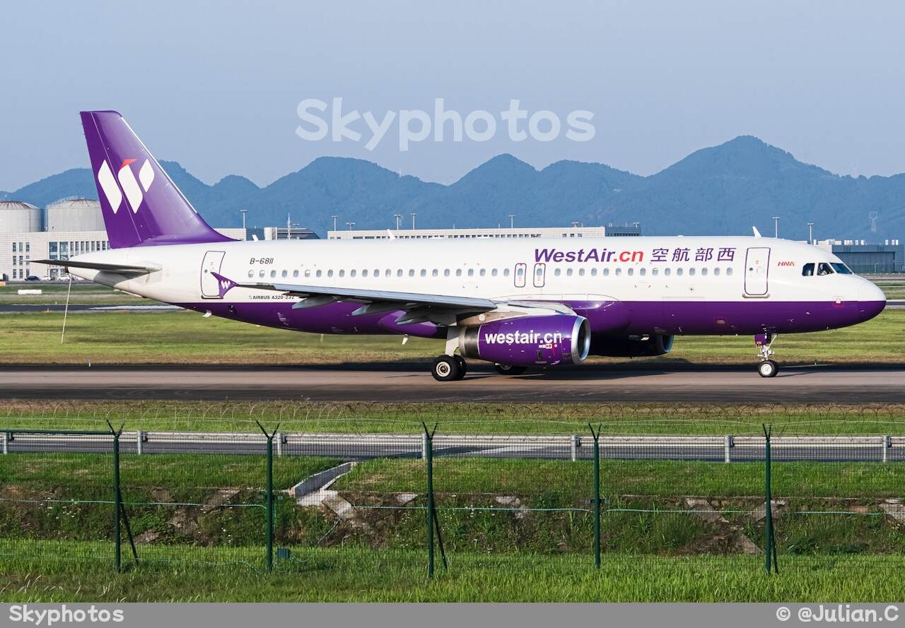 西部航空 A320-232
