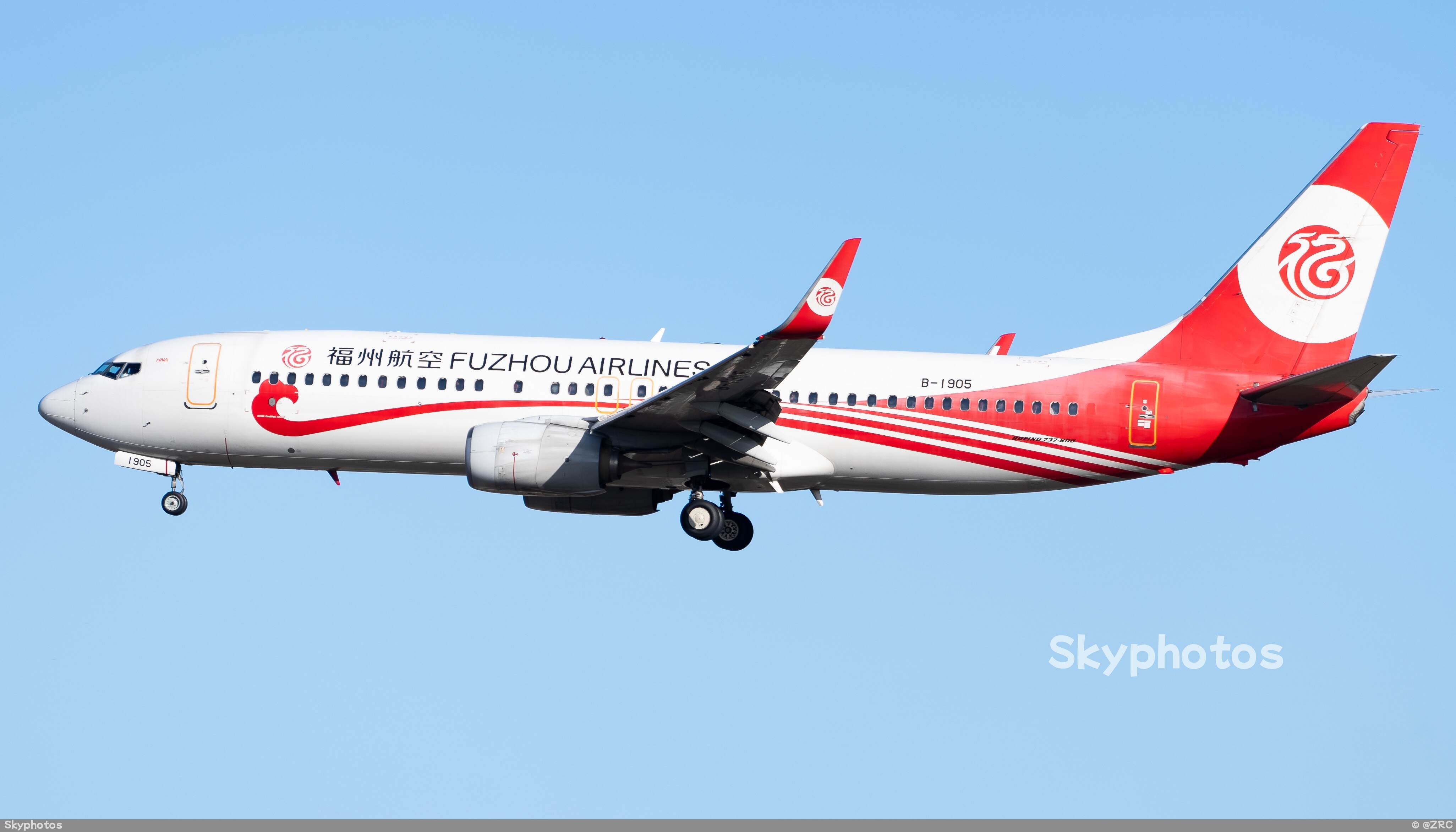 福州航空 B737-86J(WL)