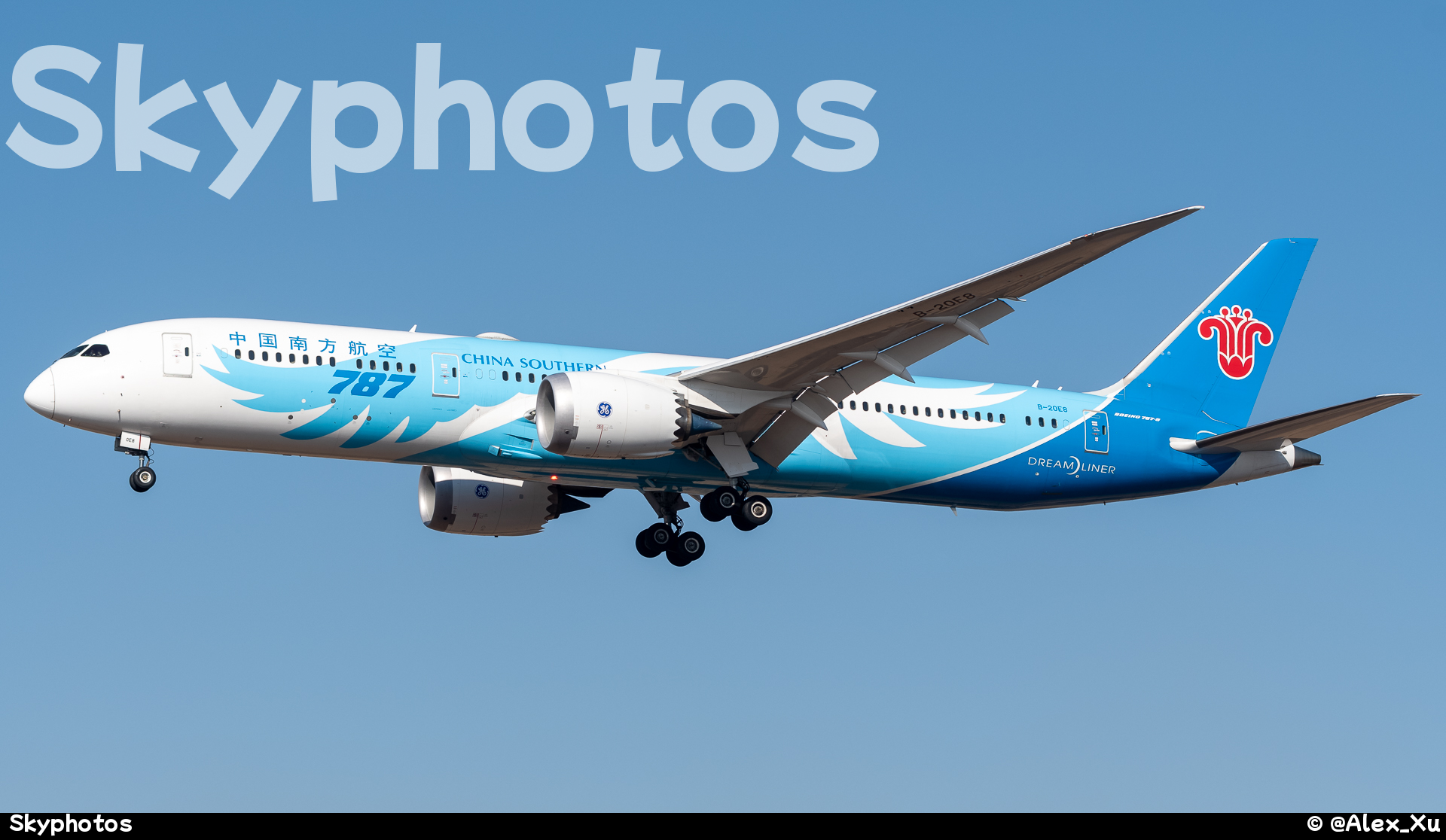 中国南方航空 B787-9 at 西安咸阳国际机场