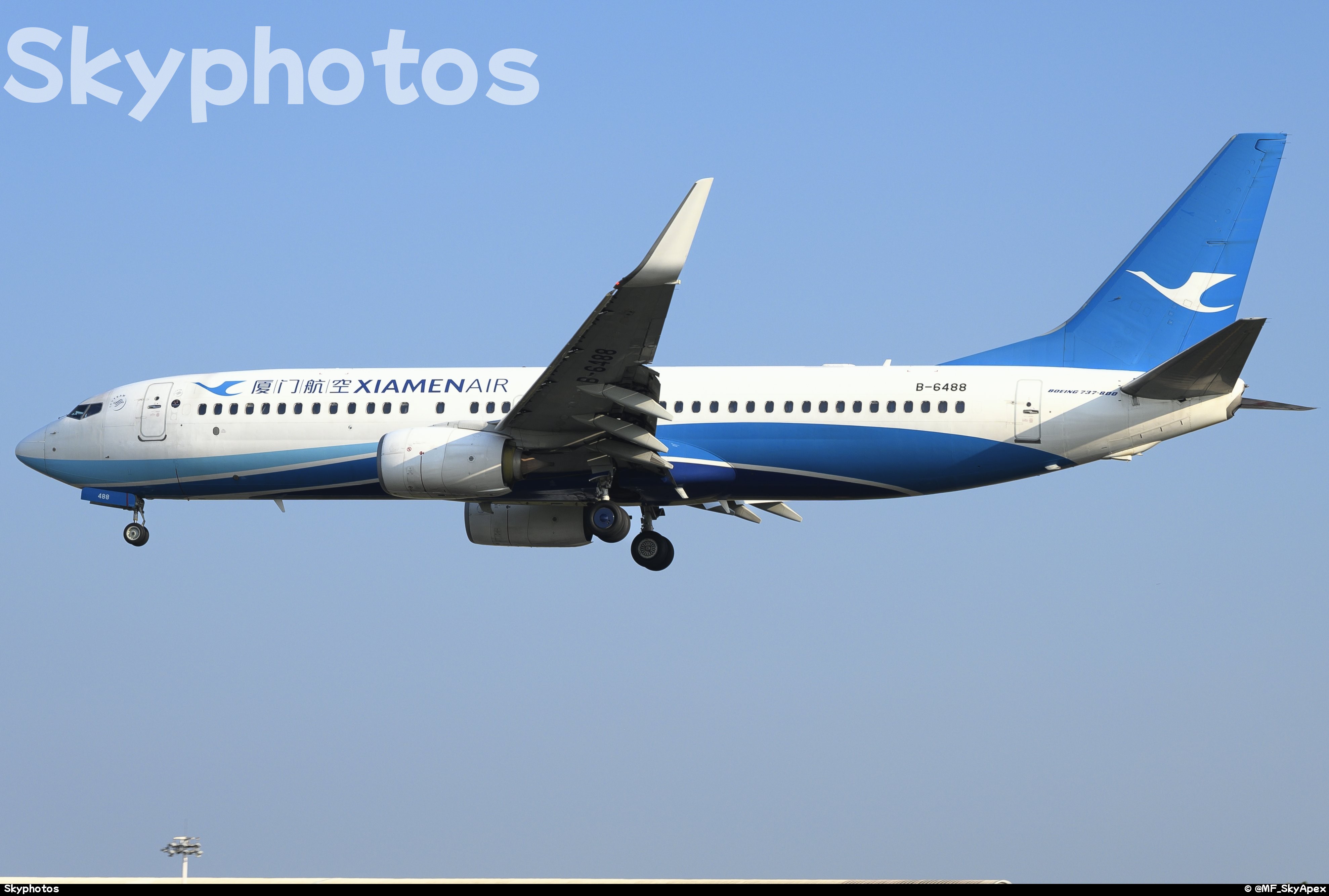 厦门航空 B737-85C(WL)