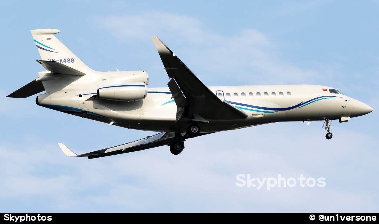 Hai Au Aviation Dassault Falcon 8X
