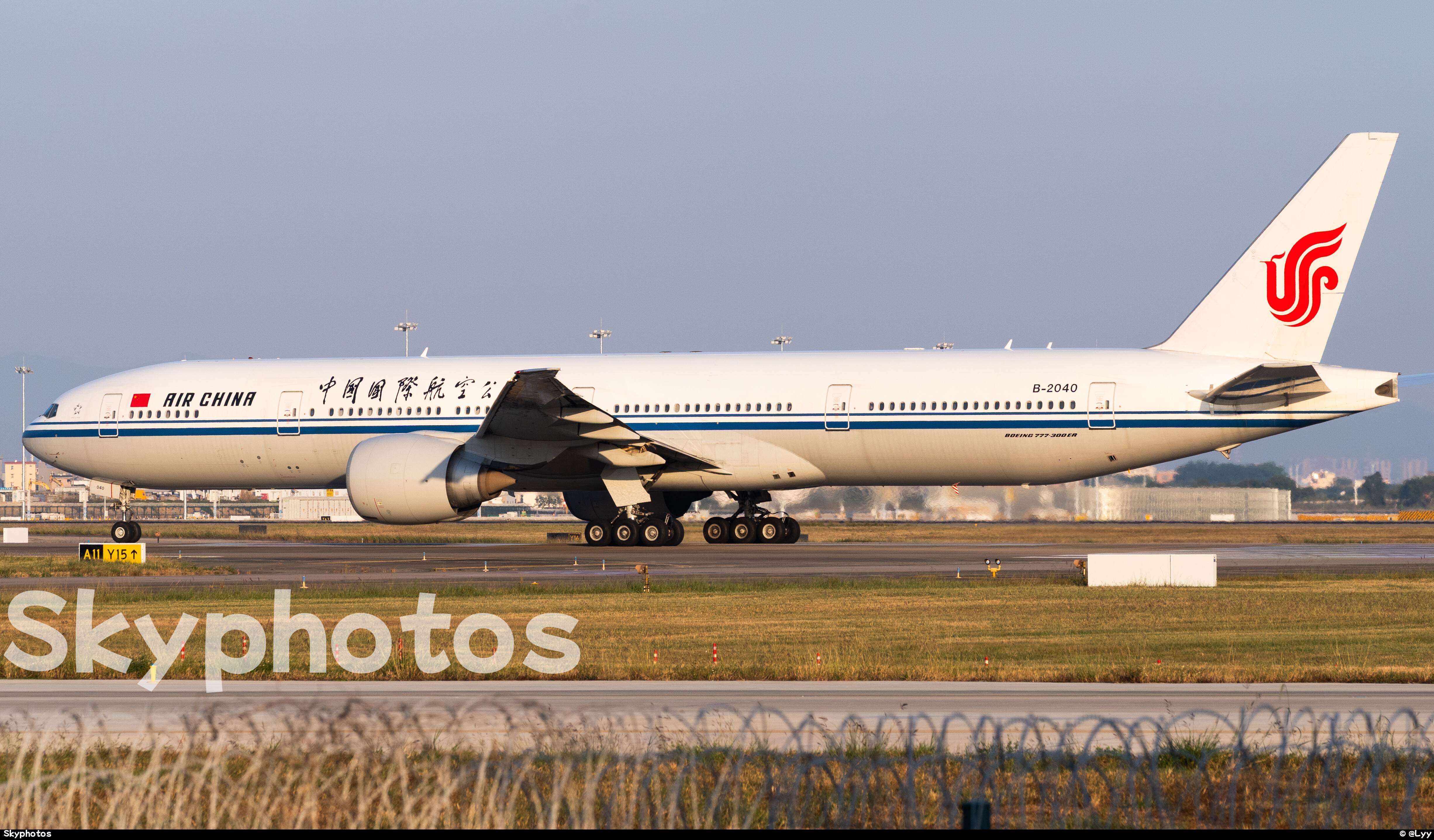 中国国际航空 B777-39L(ER) at 广州白云国际机场
