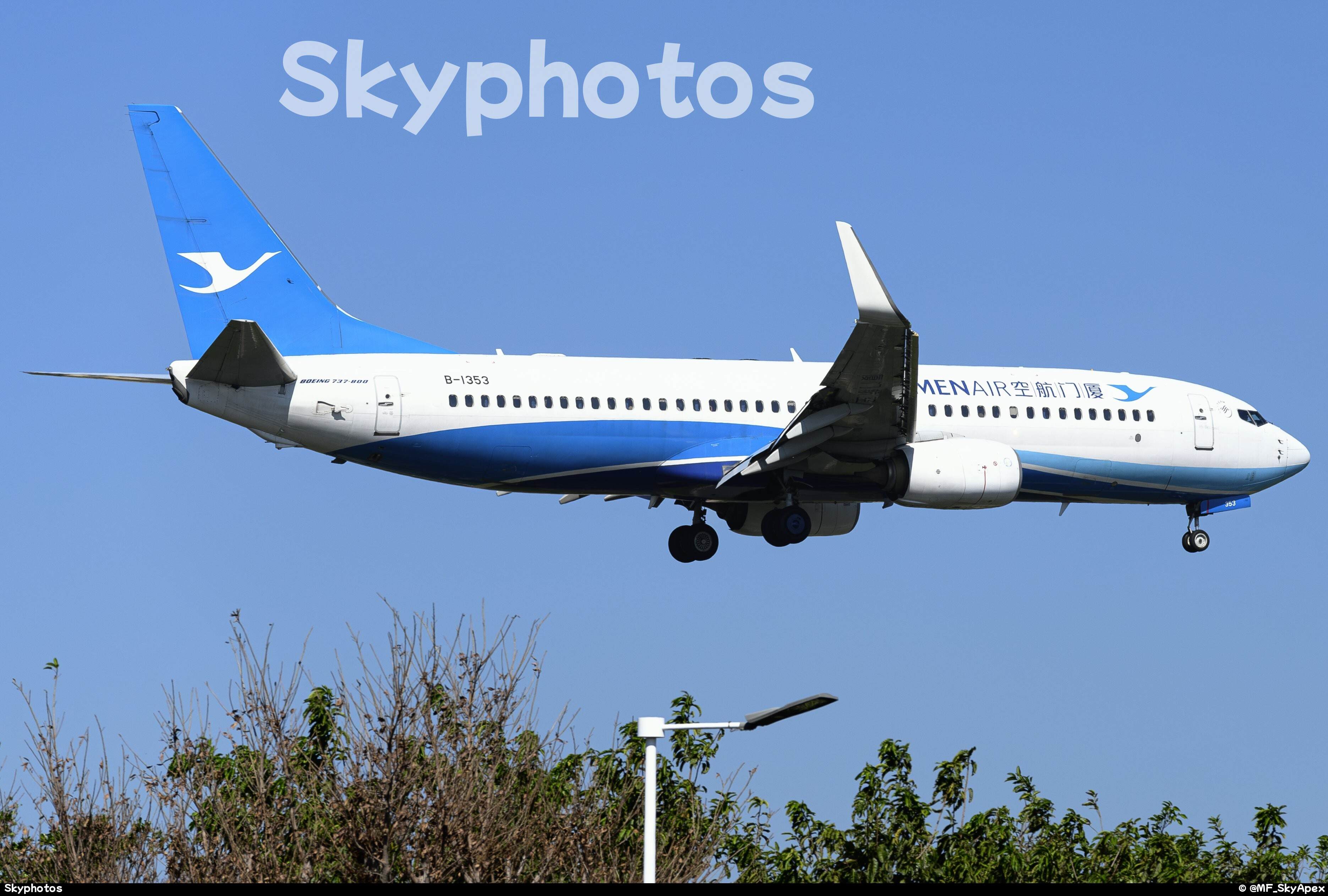 厦门航空 B737-800(WL)
