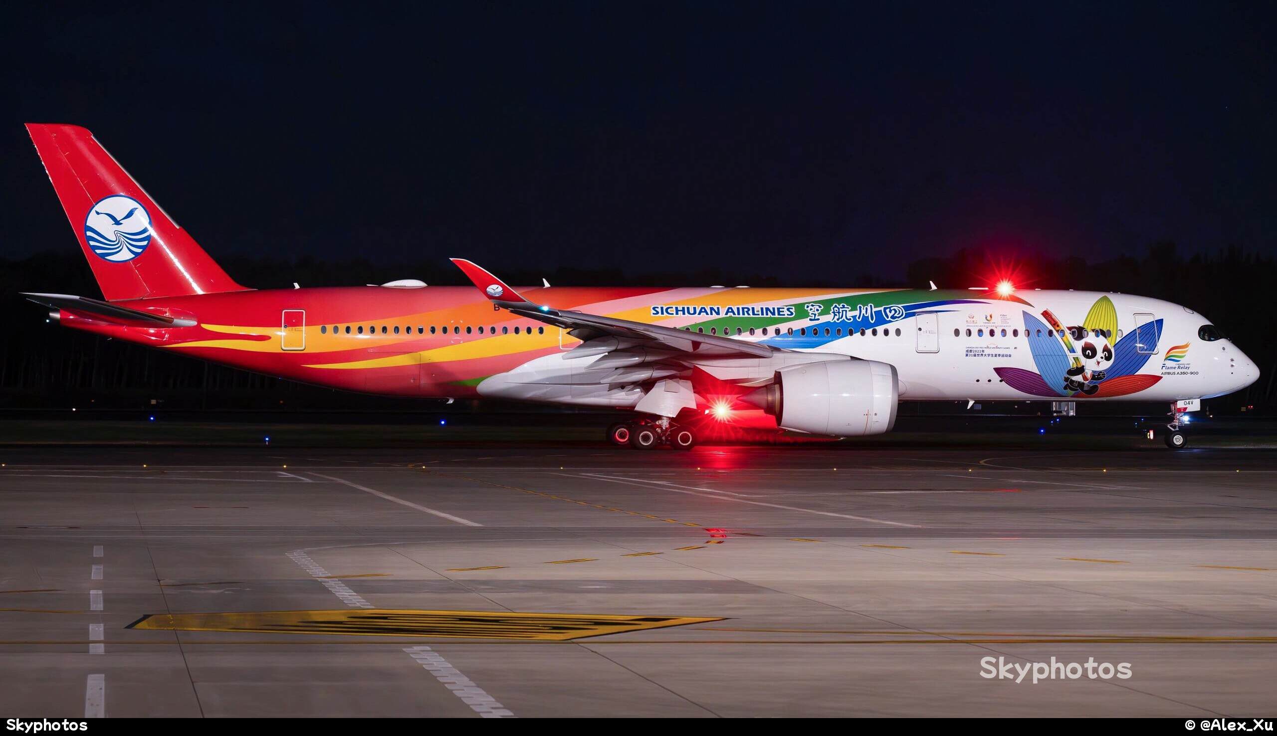 四川航空 A350-941 at 沈阳桃仙国际机场