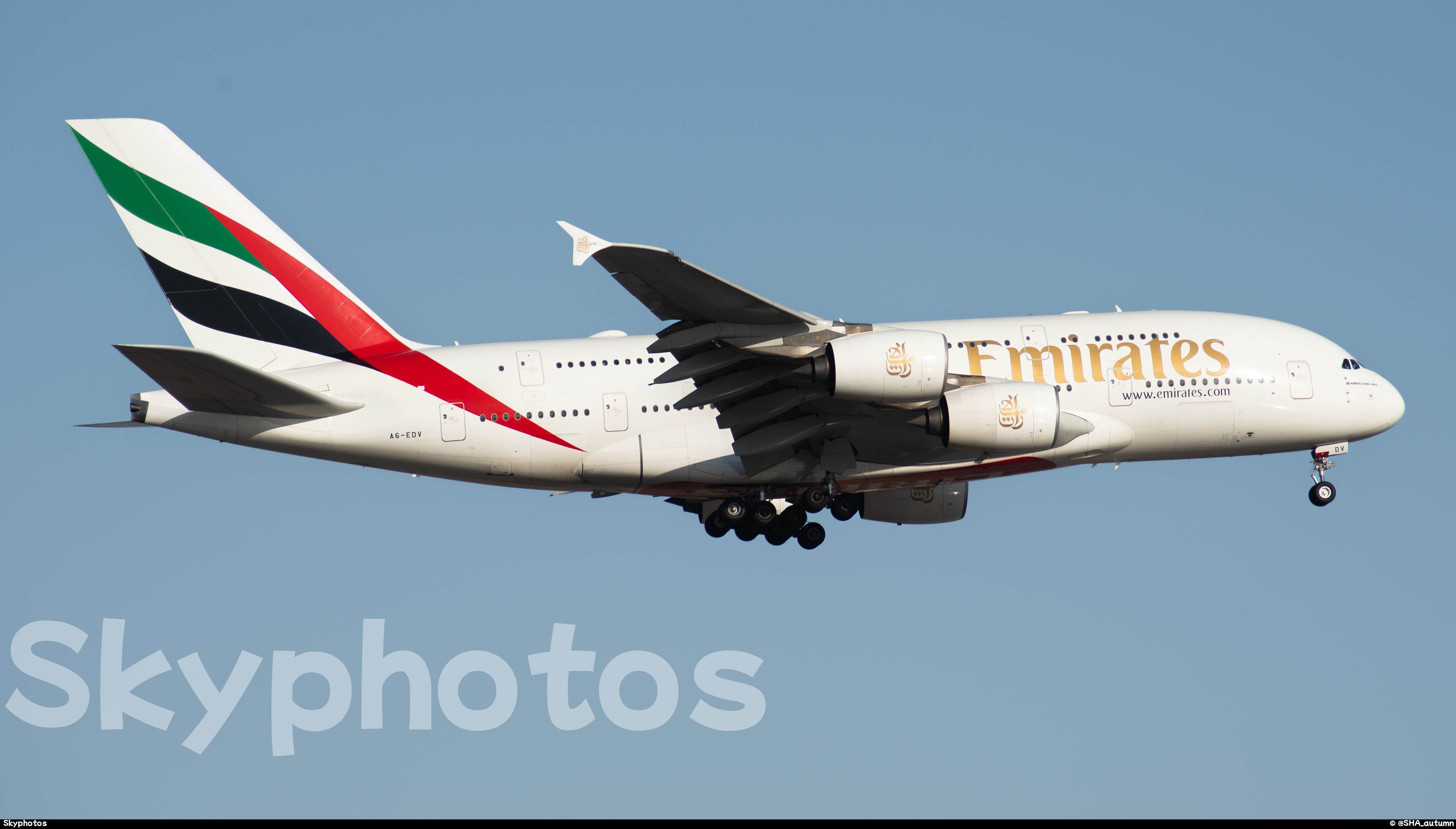 阿联酋航空 空客A380-861