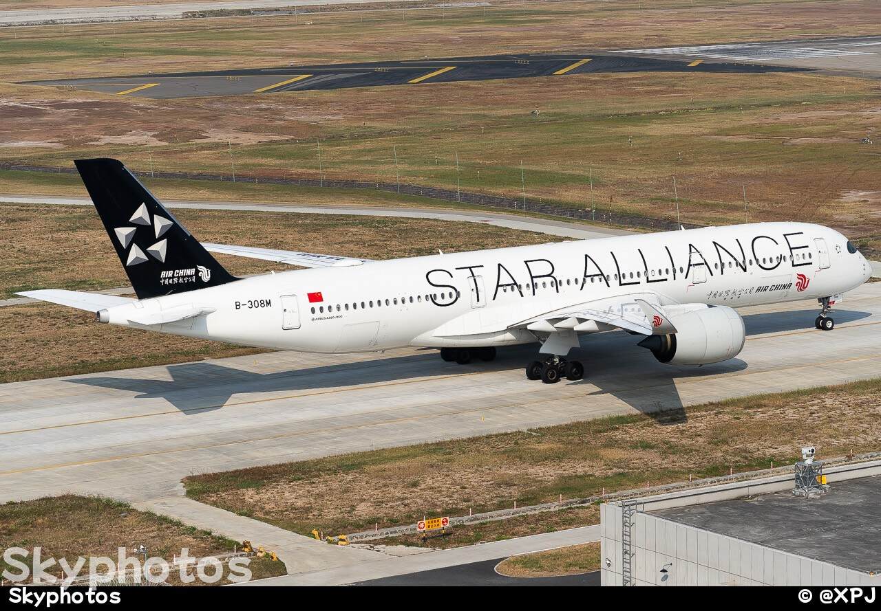 中国国际航空 A350-941