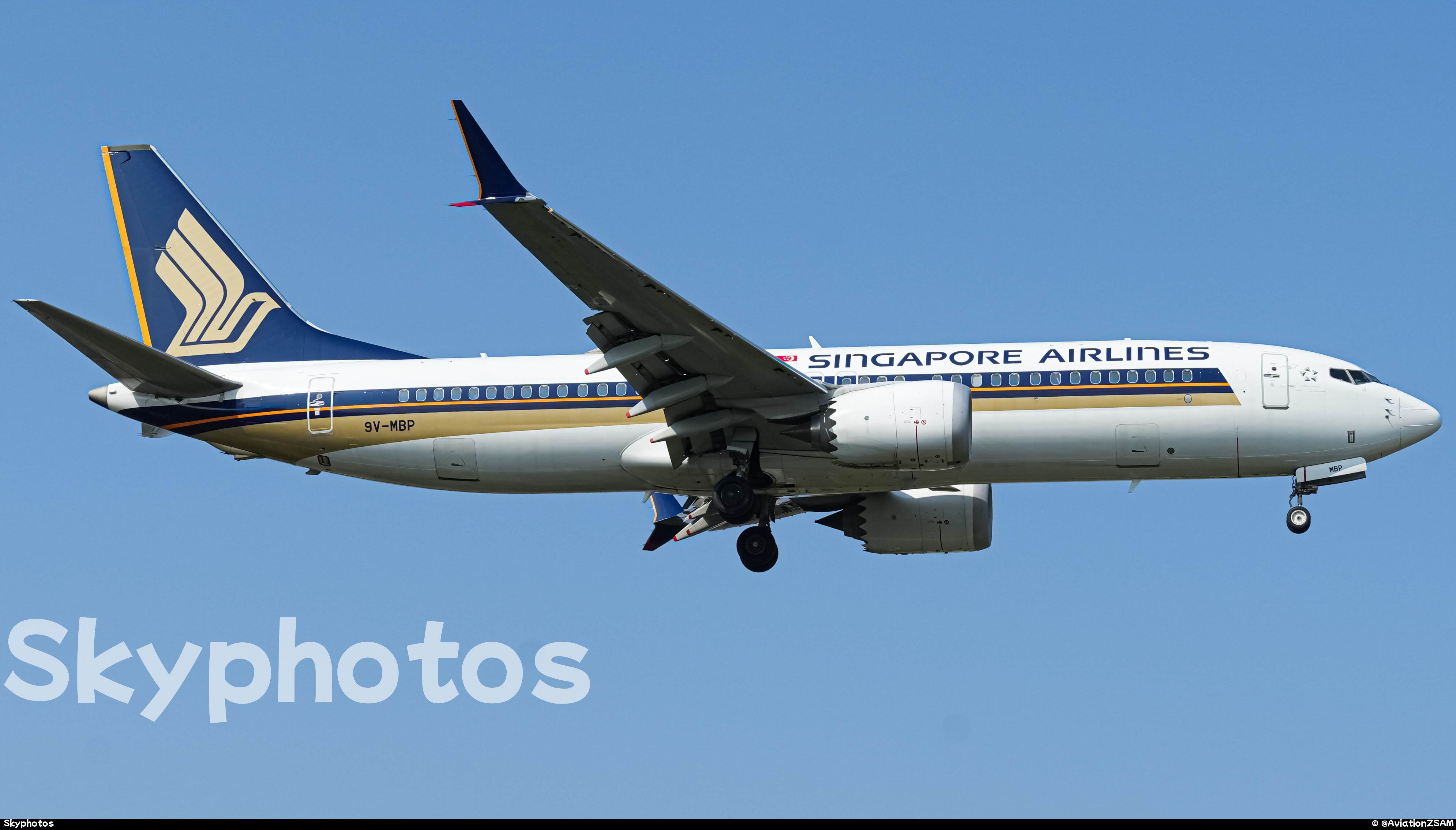 新加坡航空 B737-8MAX
