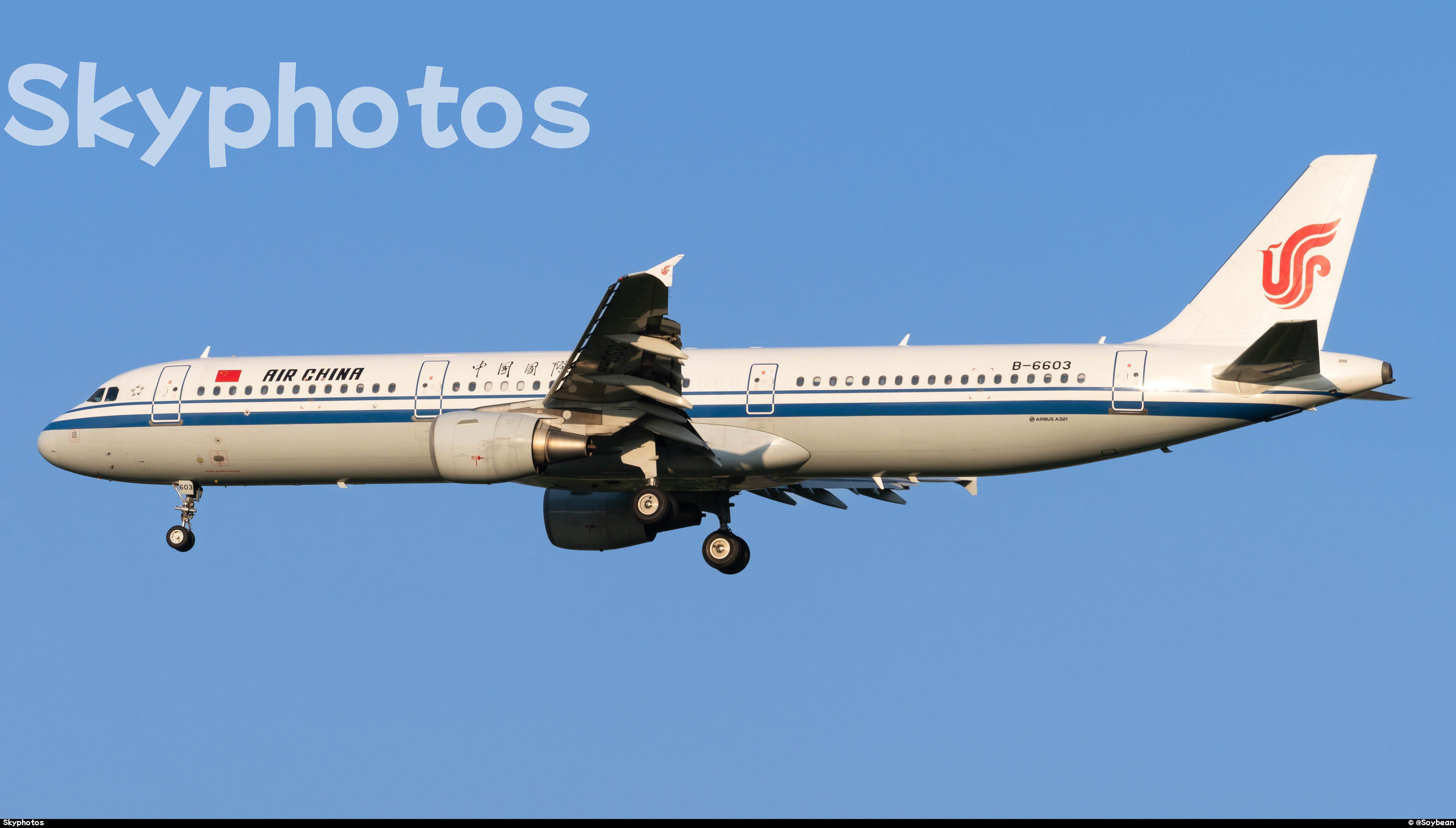 中国国际航空 A321-213