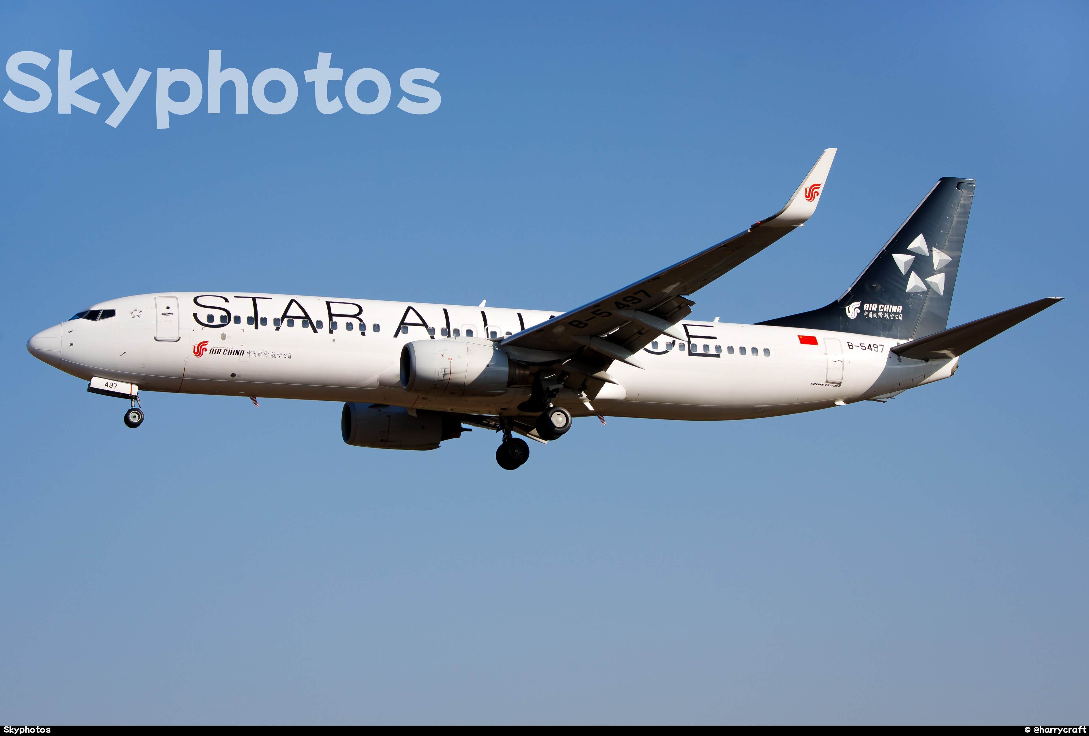 中国国际航空 B737-89L(WL)