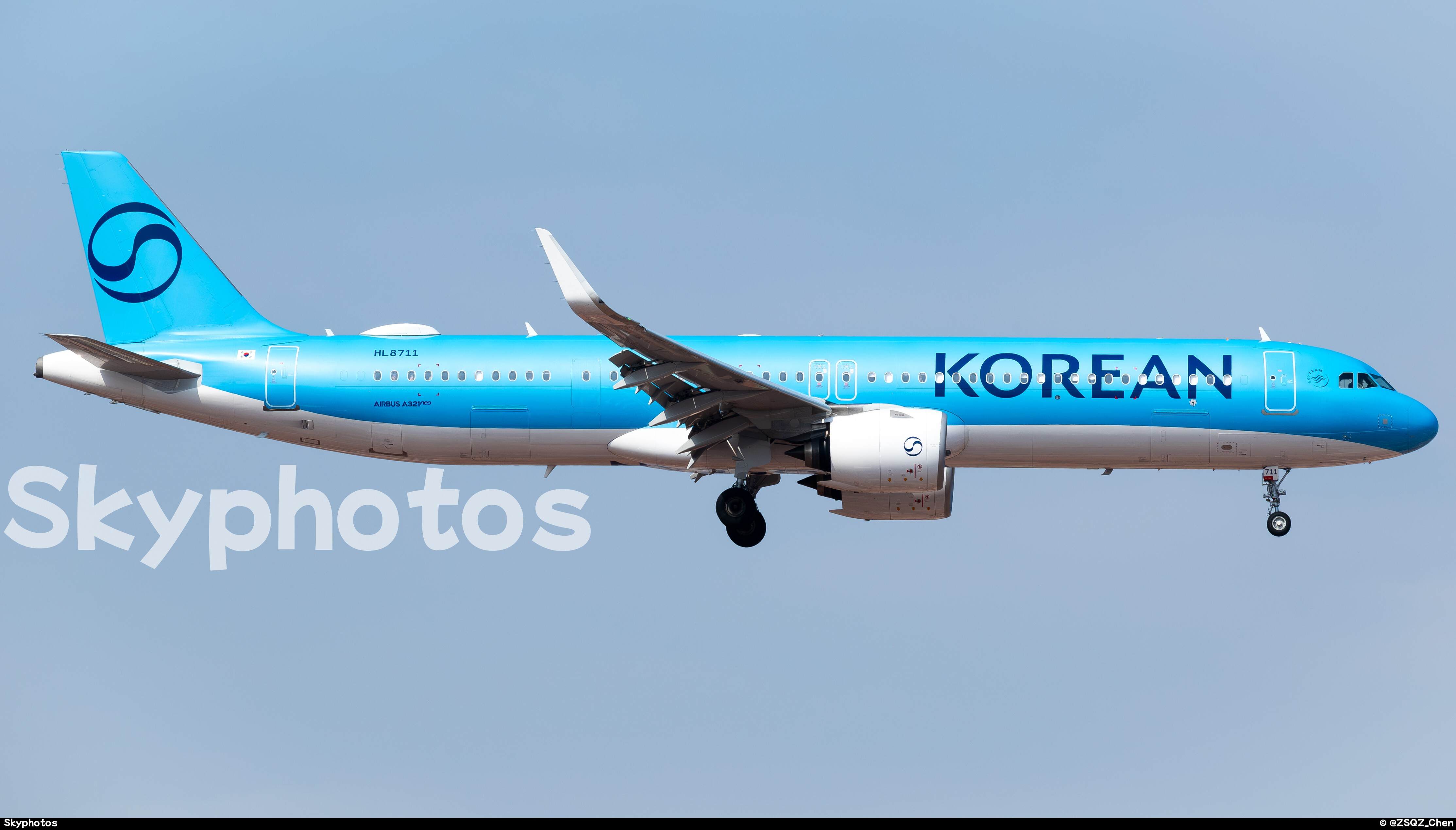 大韩航空 Airbus A321-272NX