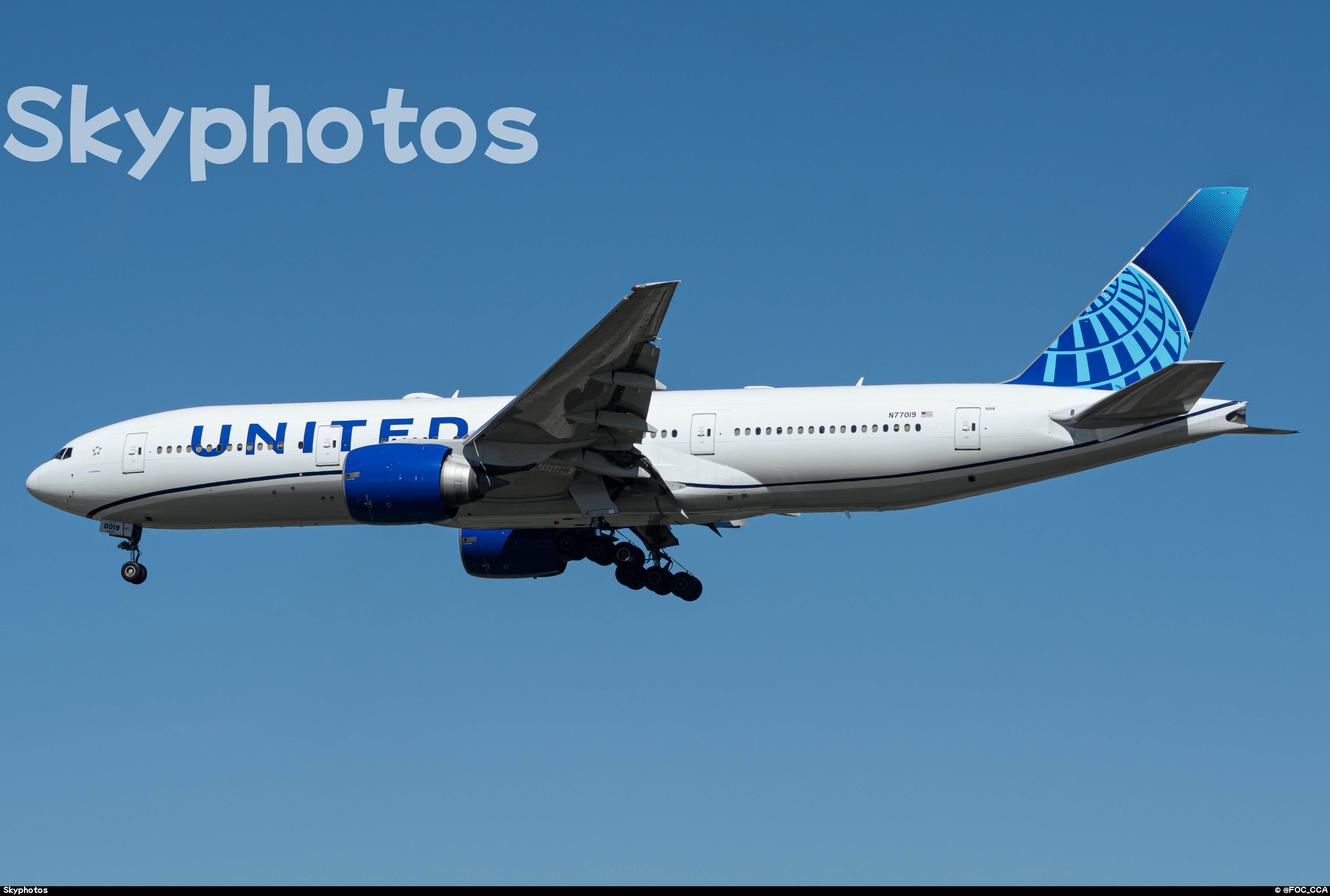 美联航 Boeing777-200ER