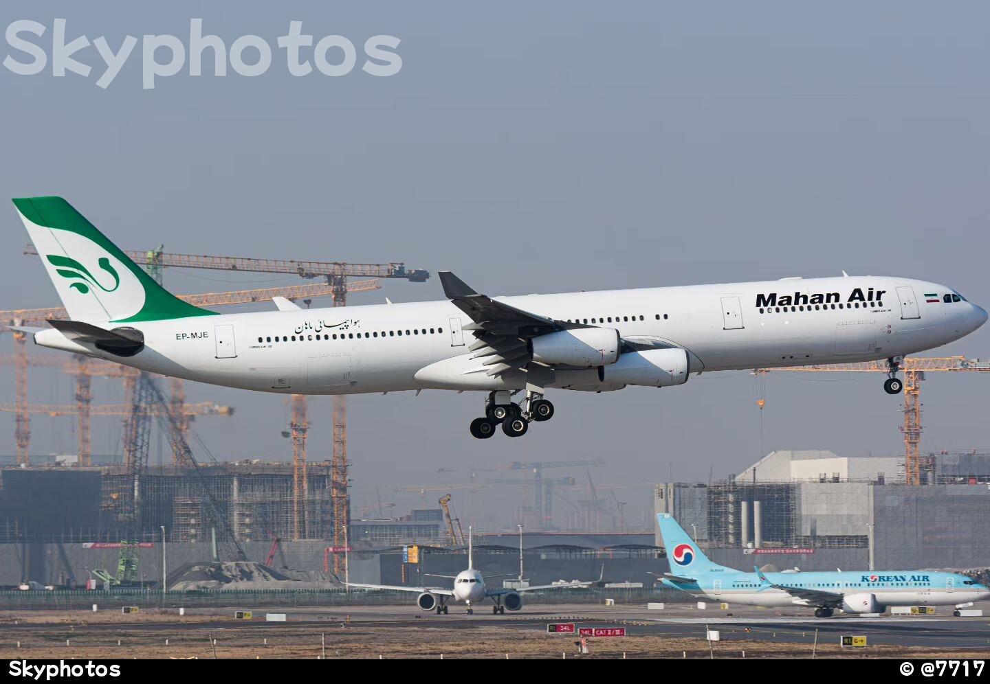 伊朗马汉航空 Airbus340-313