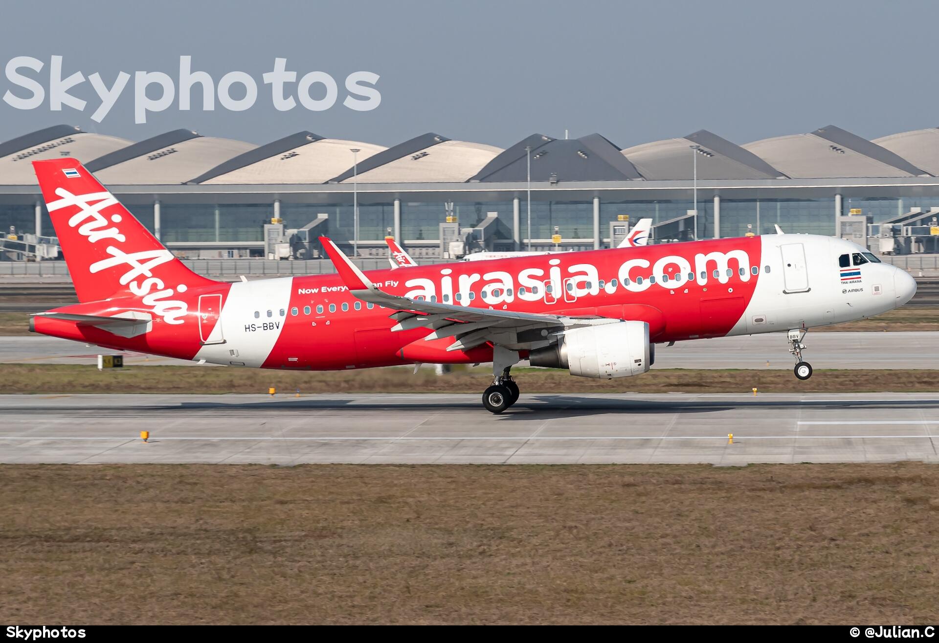 Air Asia Airbus A320-216（WL）