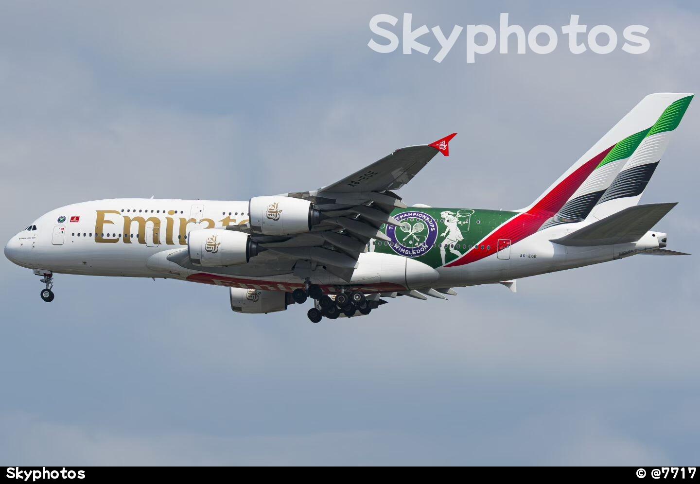 阿联酋航空 Airbus380-861