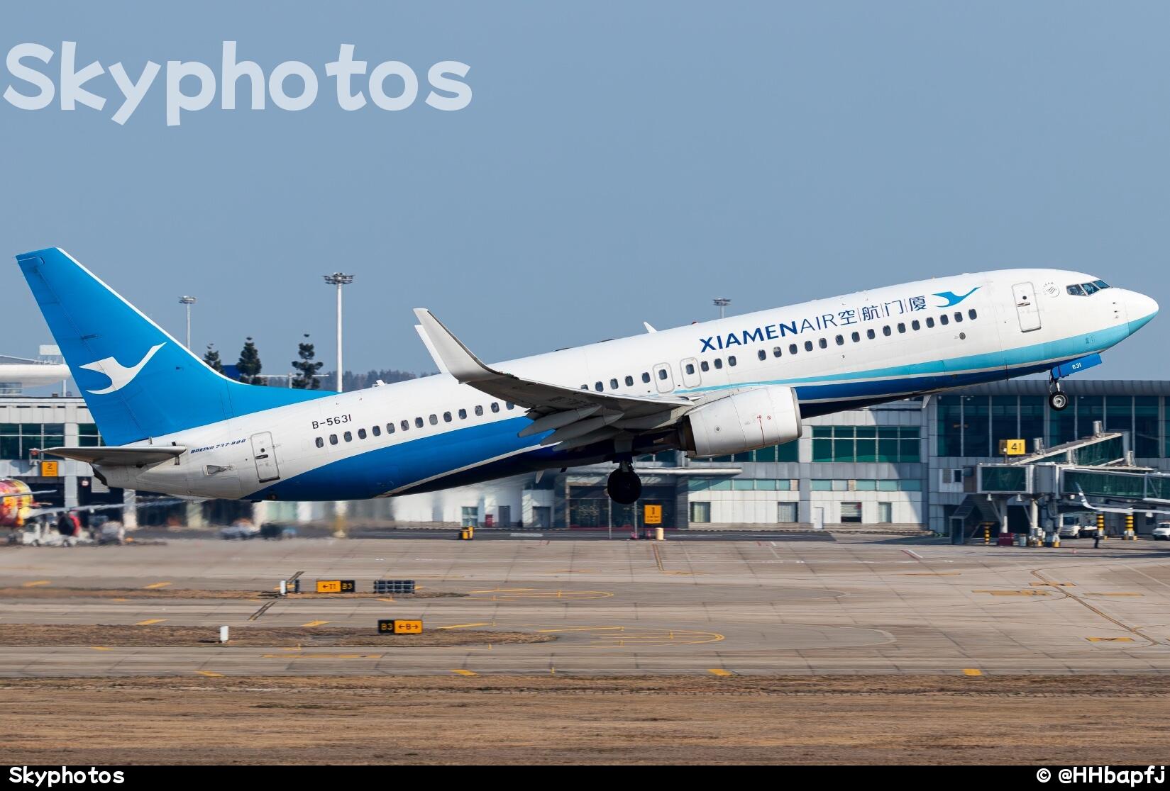 厦门航空 B737-85C(WL)