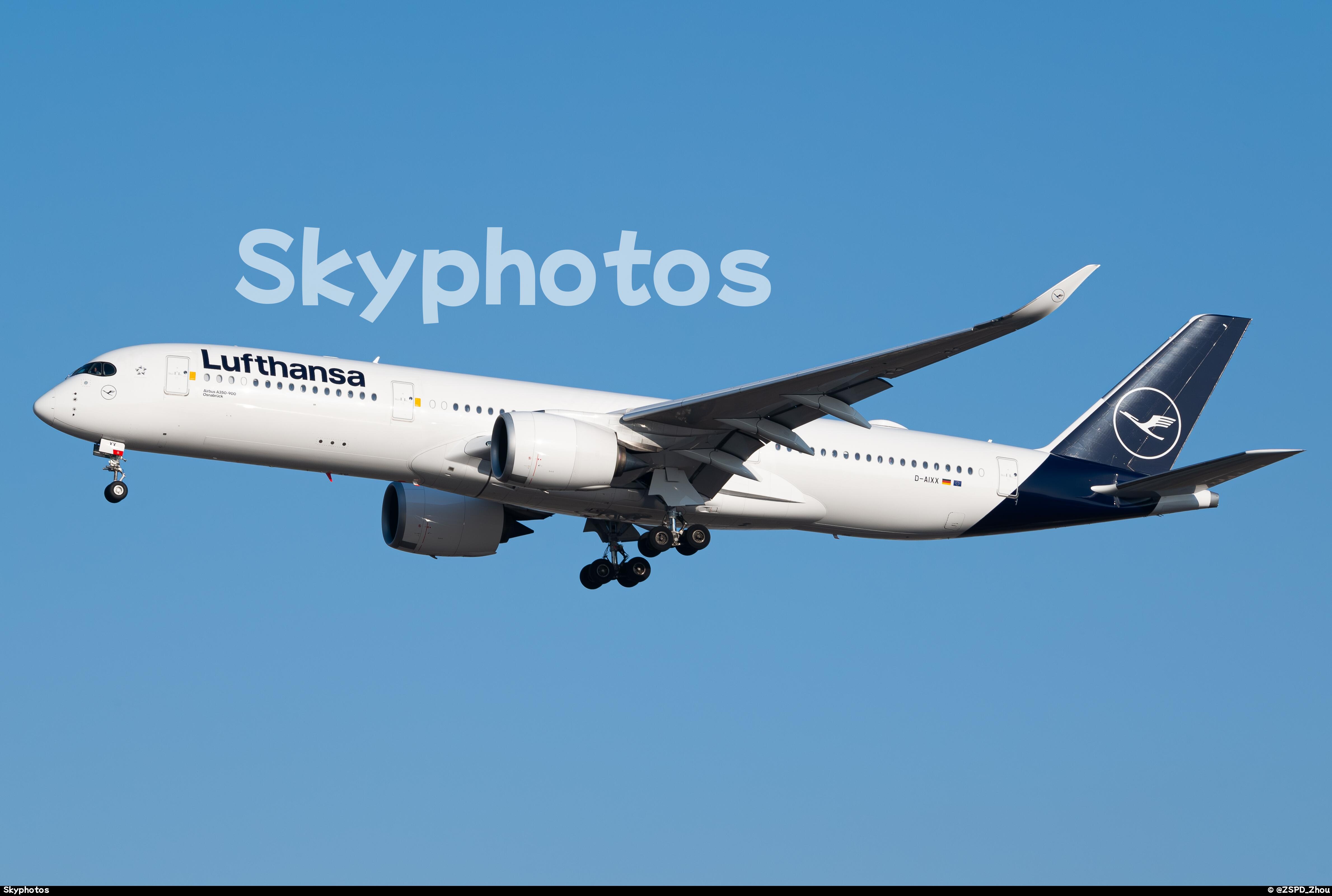 德国汉莎航空 Airbus A350-941 at 上海浦东国际机场