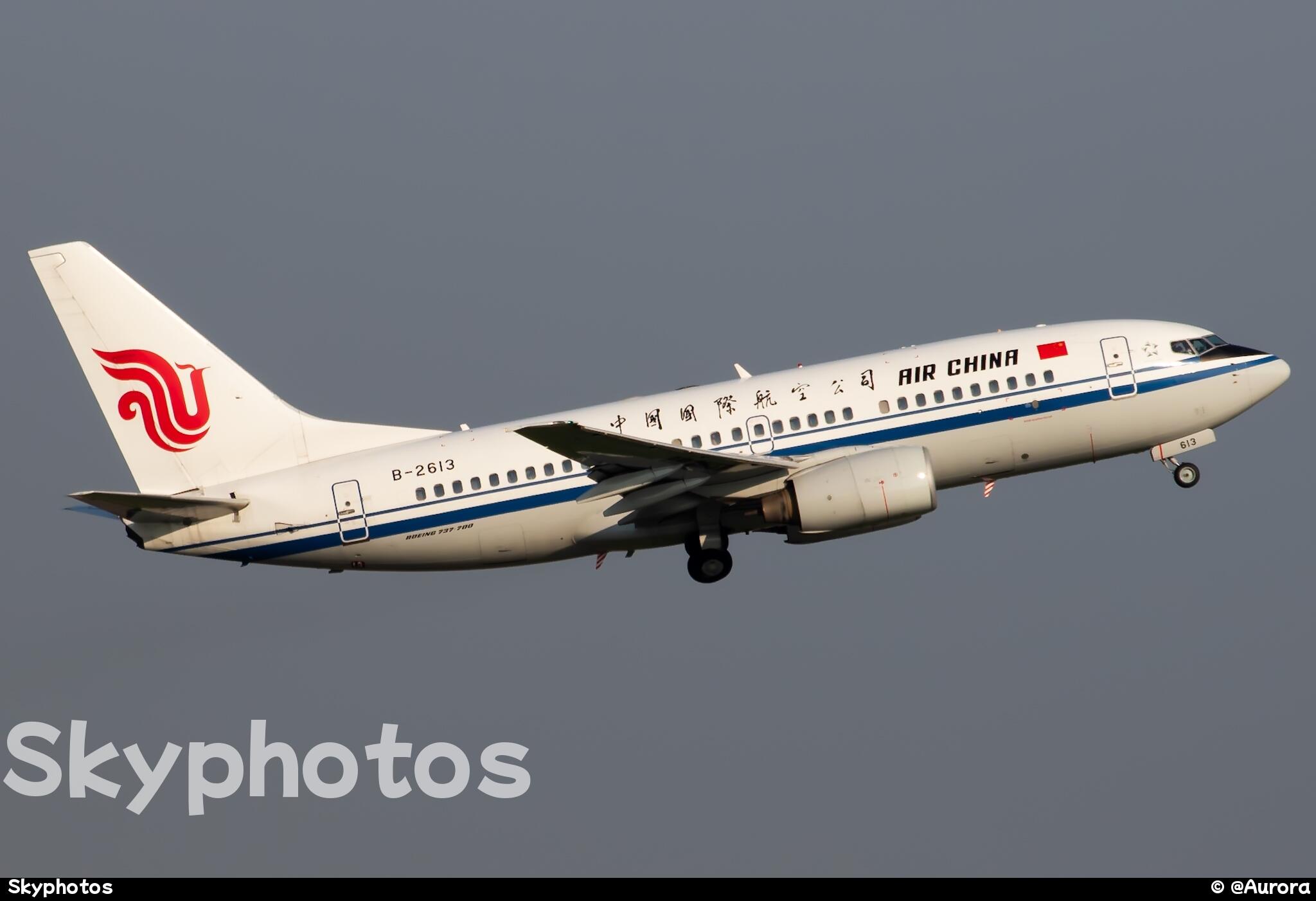 中国国际航空公司 Boeing 737-79L