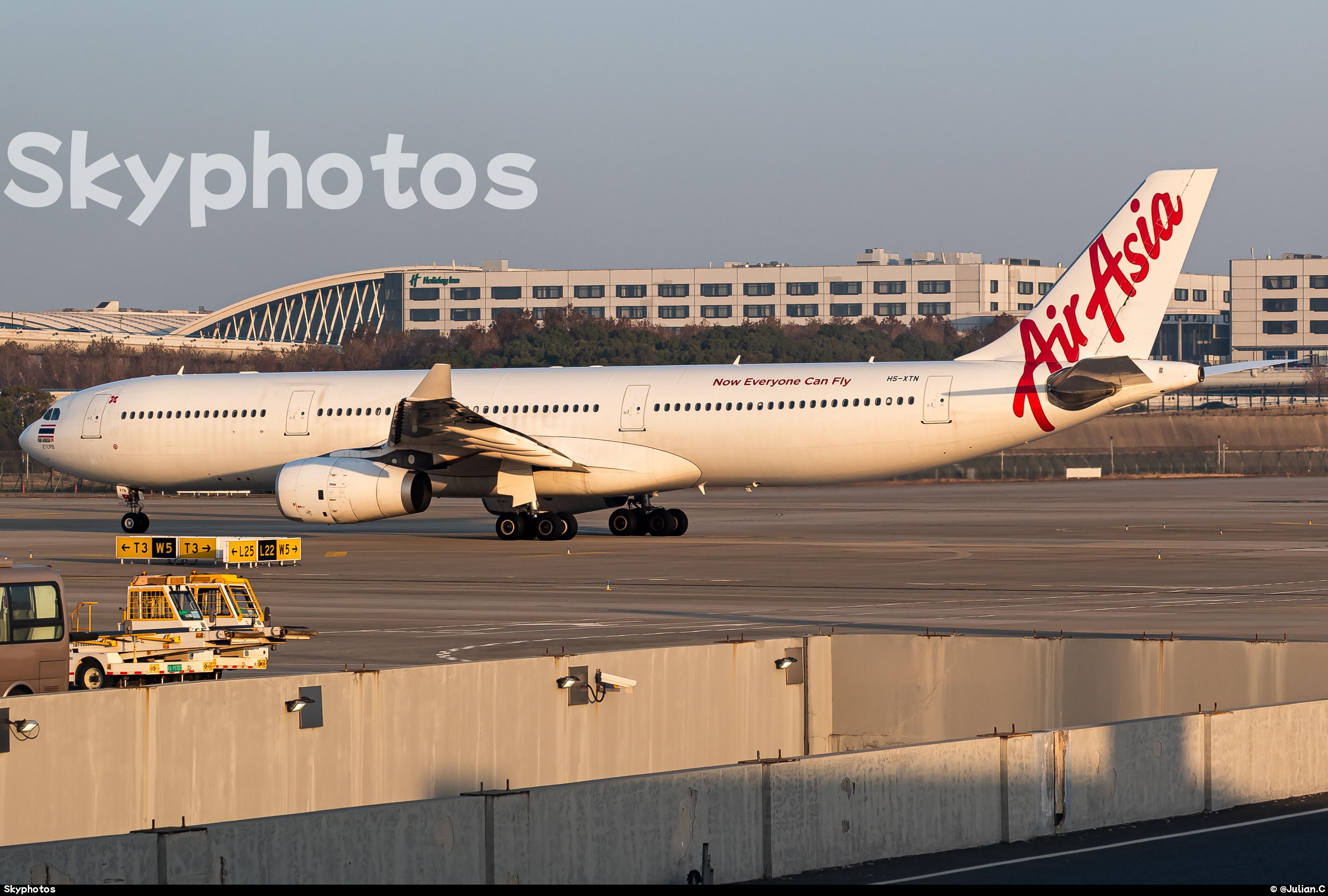 Thai Air Asia X Airbus A330-343