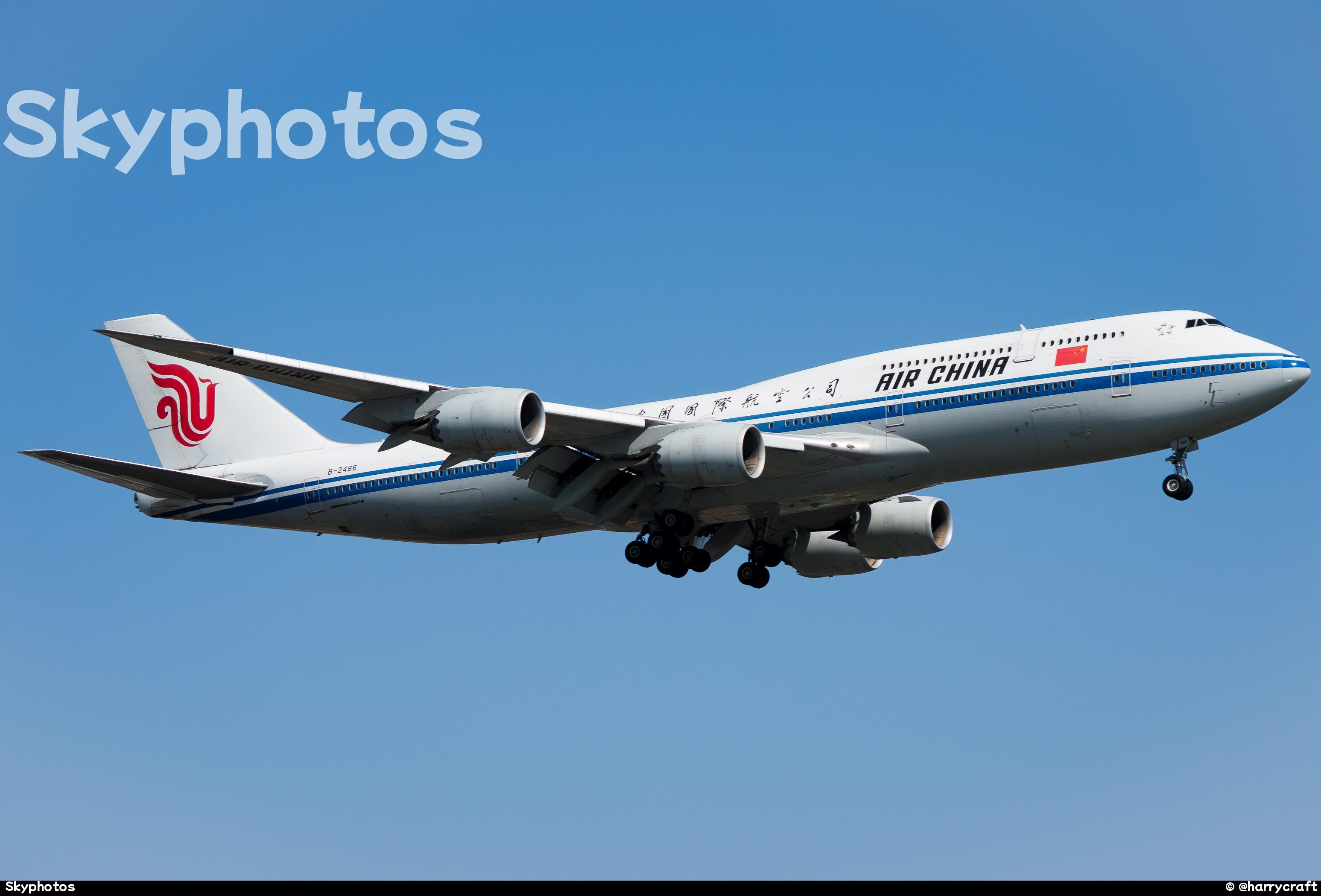 中国国际航空 B747-89L