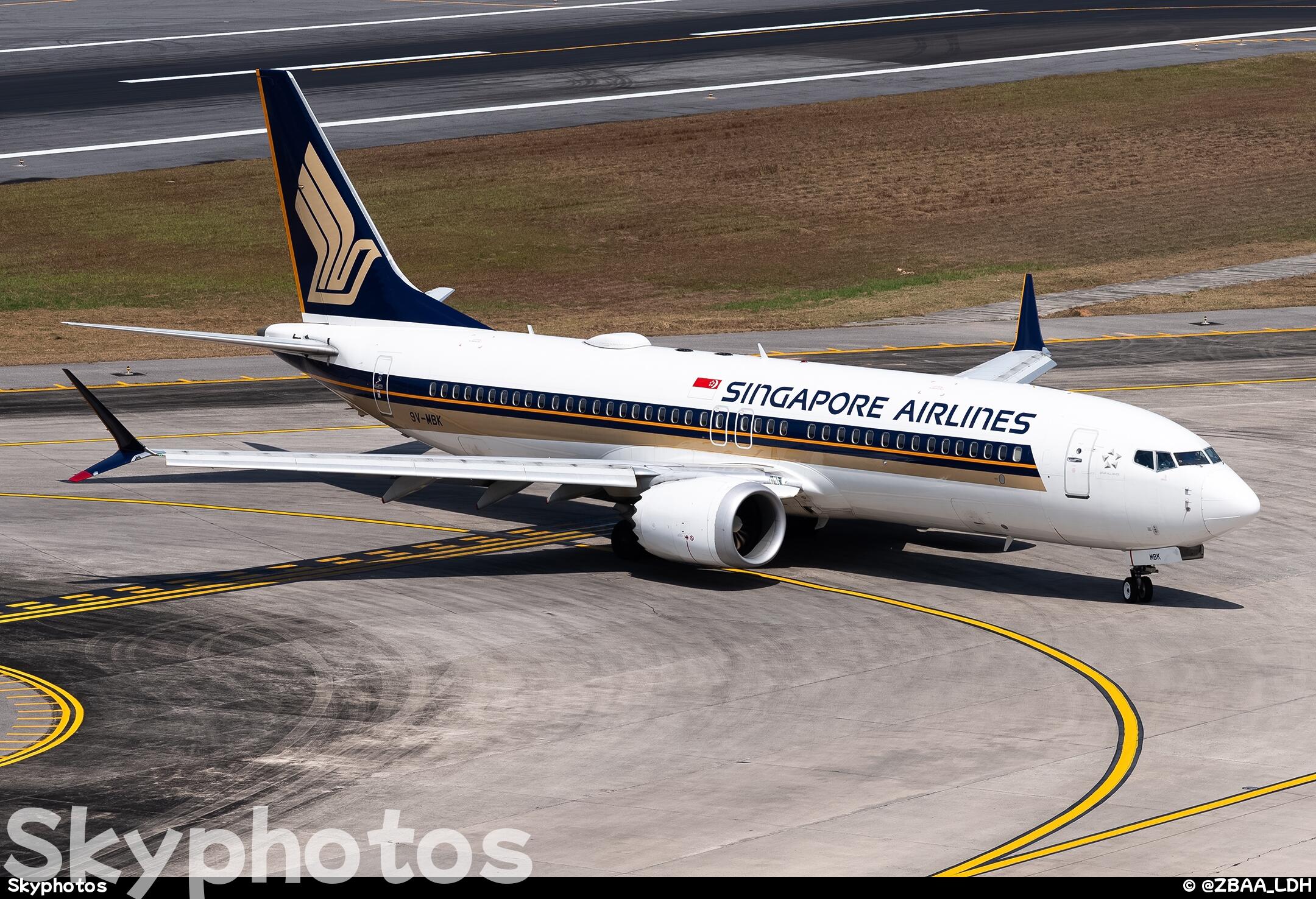 新加坡航空 Boeing 737MAX8
