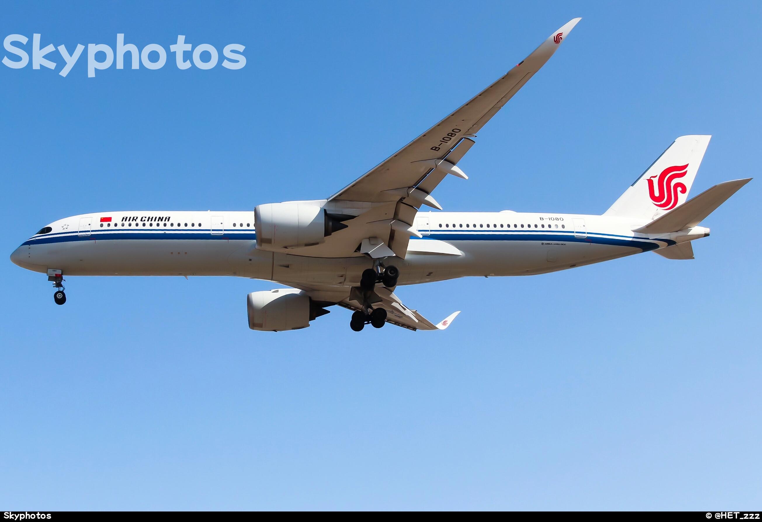 中国国际航空 A350-941 at pek