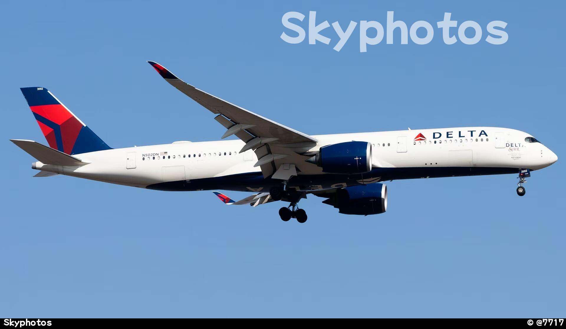 达美航空 Airbus350-941